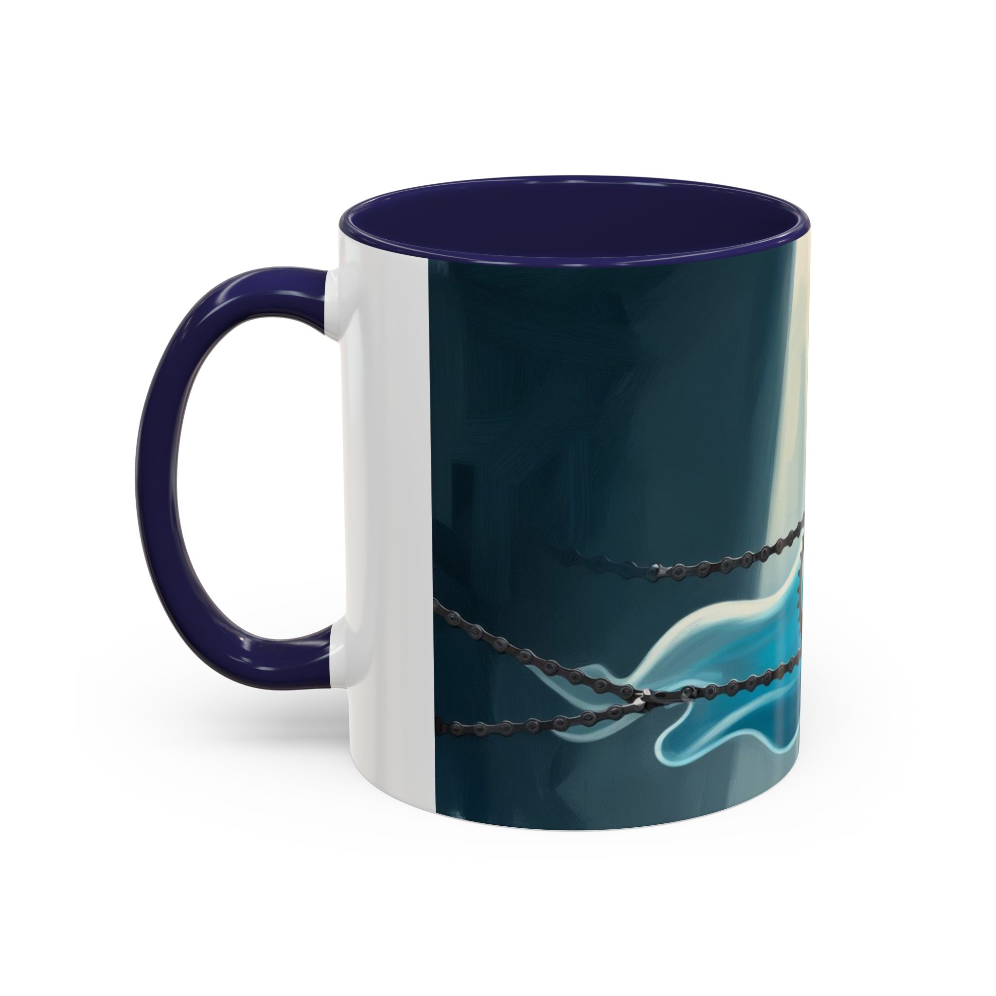 Blue Ghost Coffee Mug (11, 15oz)