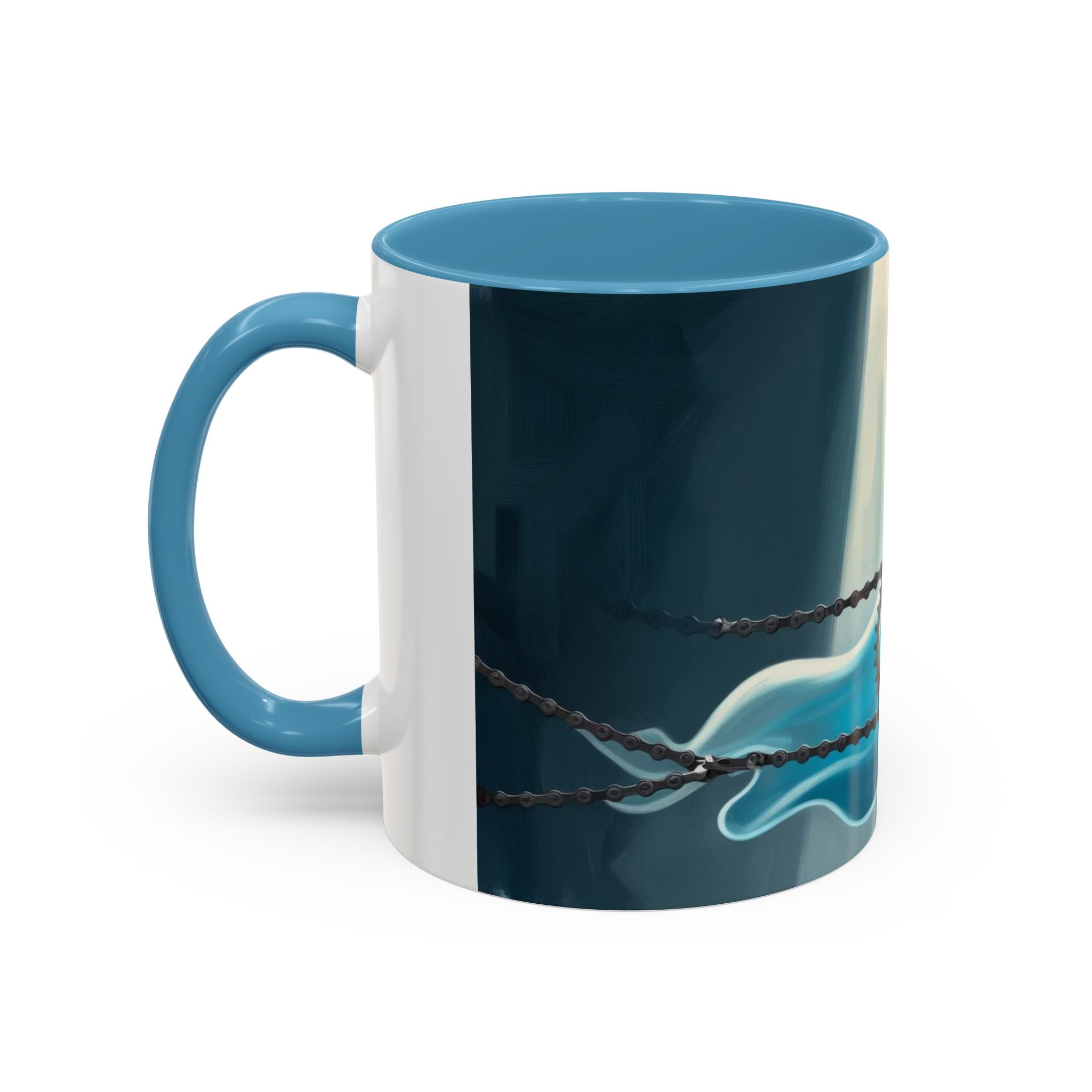 Blue Ghost Coffee Mug (11, 15oz)