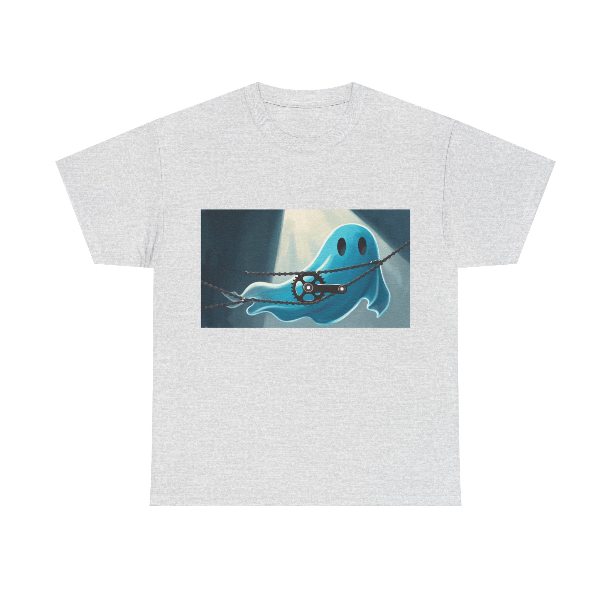 Blue Ghost Unisex Heavy Cotton Tee