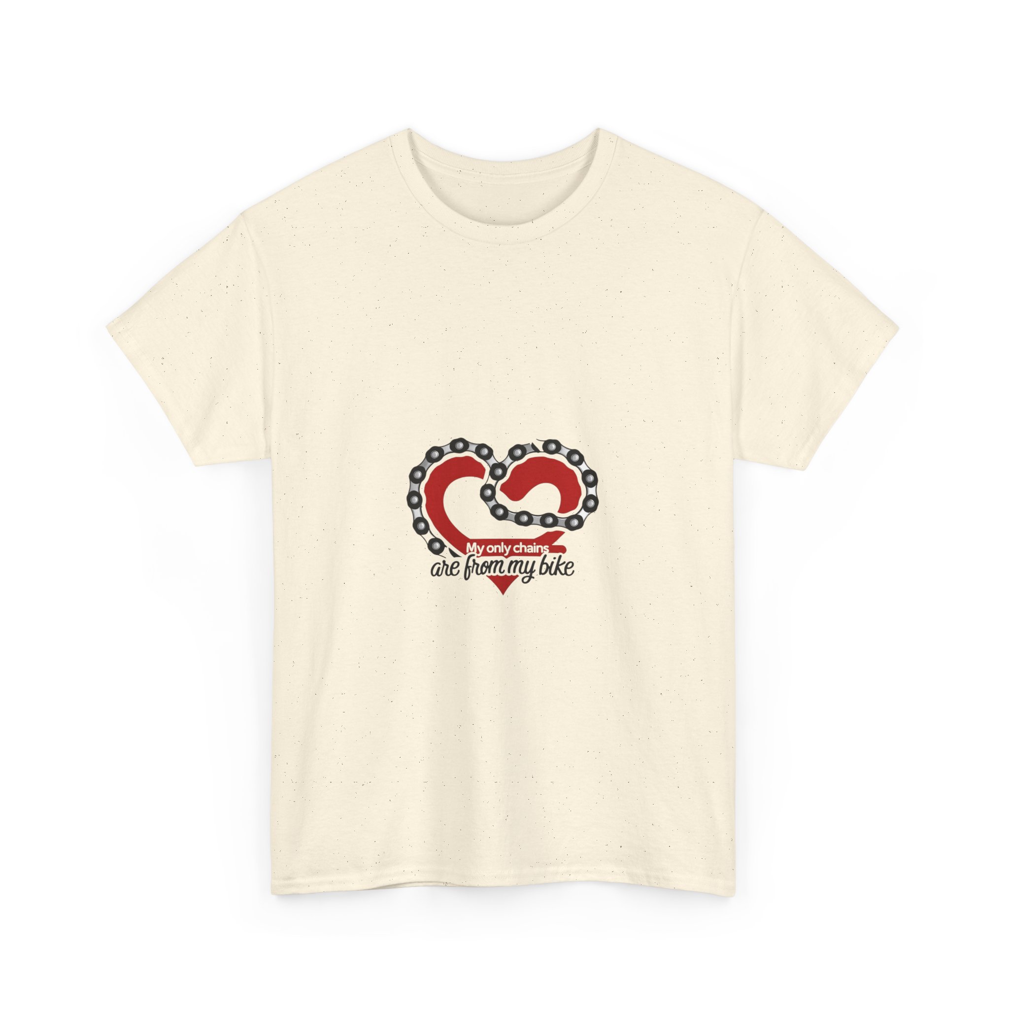 My Only Chains Are From My Bike - Adventure Cycling T-Shirt for Outdoor Enthusiasts and Athletes - Earth Day Gift