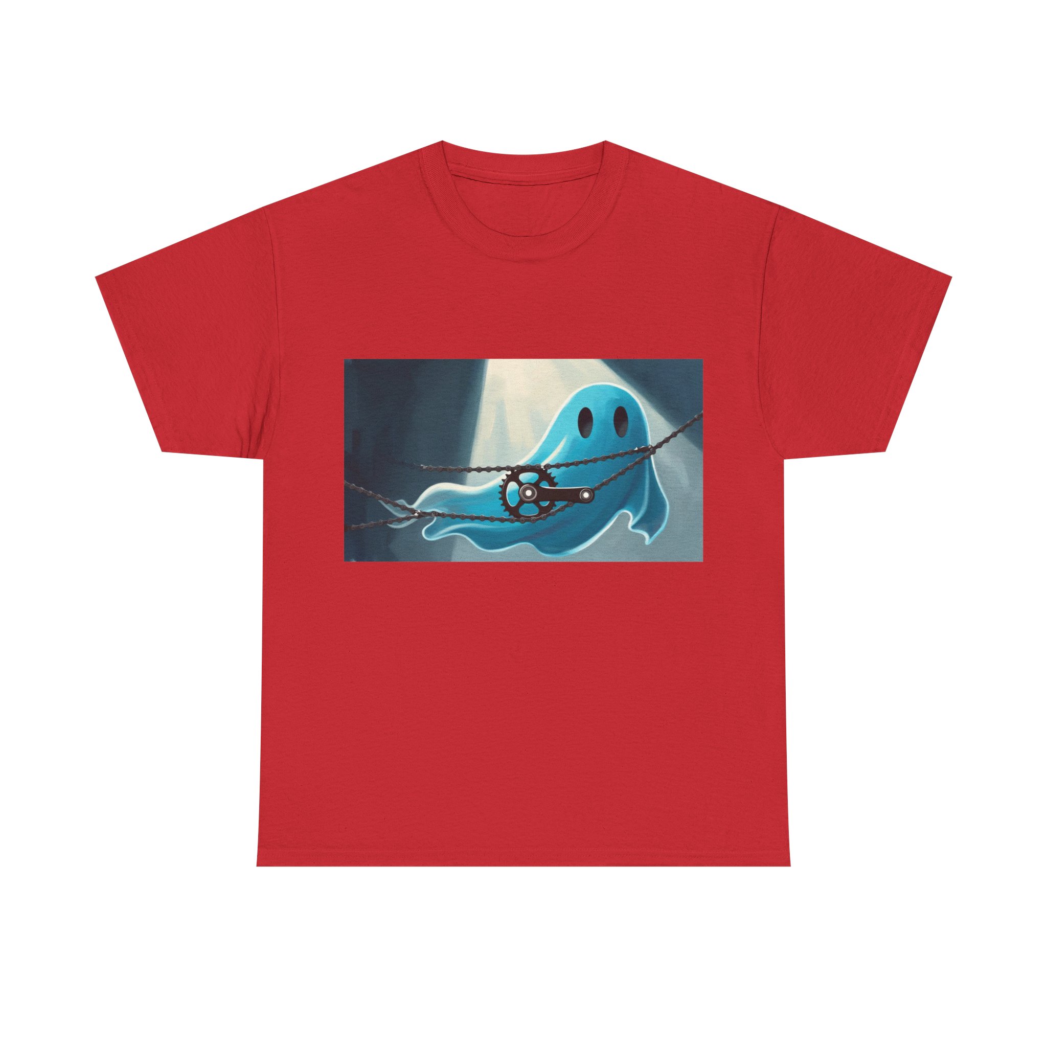 Blue Ghost Unisex Heavy Cotton Tee