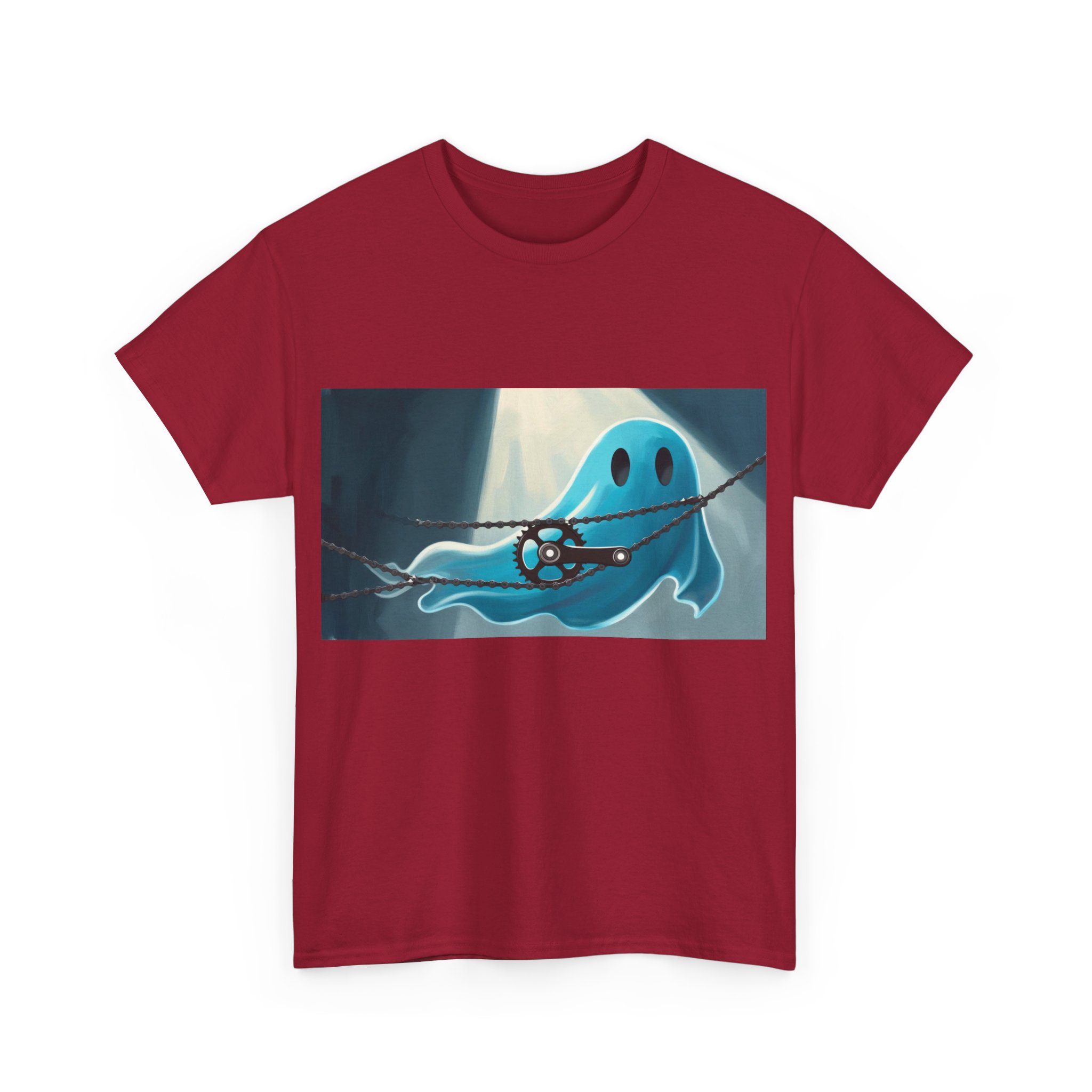 Blue Ghost Unisex Heavy Cotton Tee