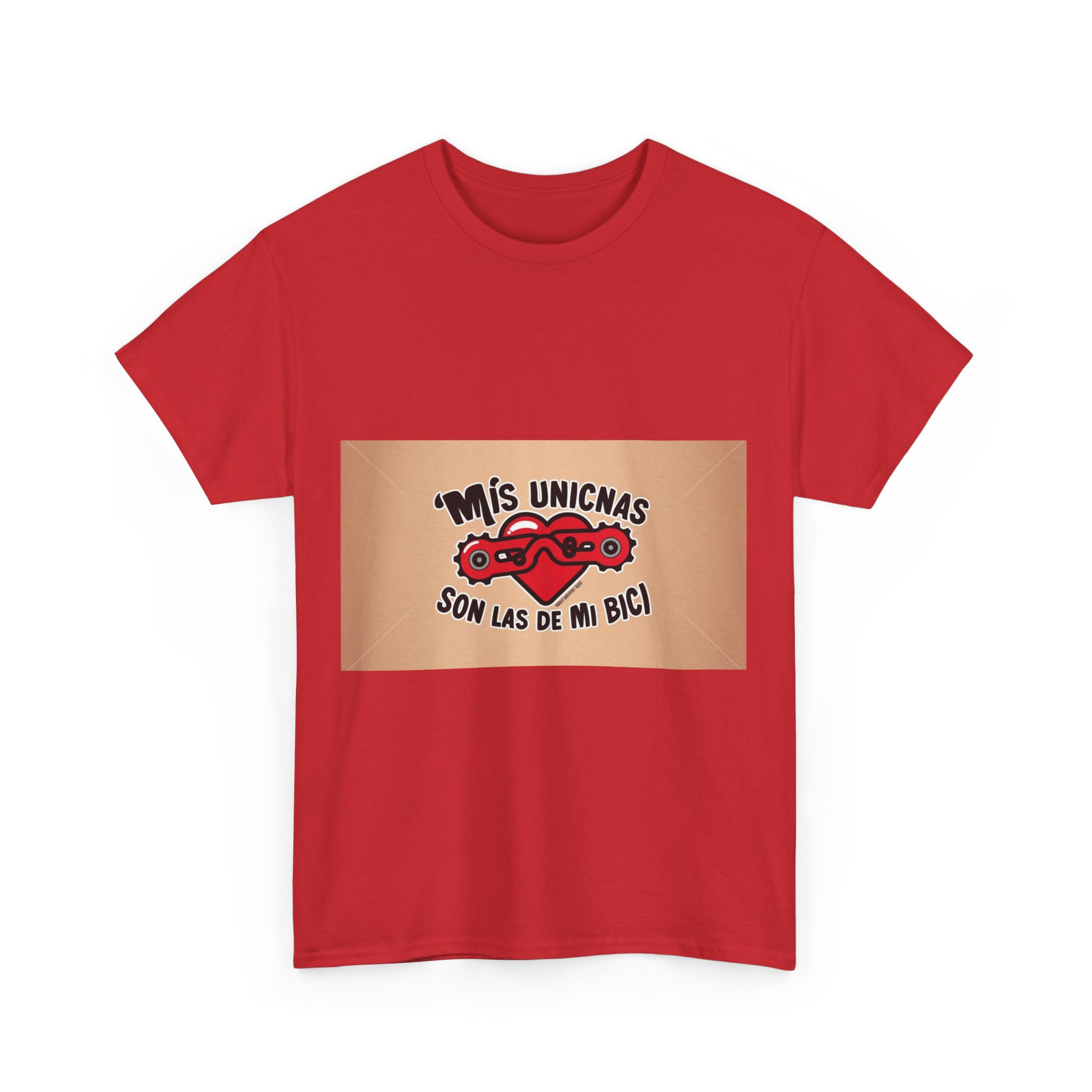 Mis Unicas Cadenas So Las De Mi Bici - Adventure Cycling T-Shirt for Outdoor Enthusiasts and Athletes - Earth Day Gift