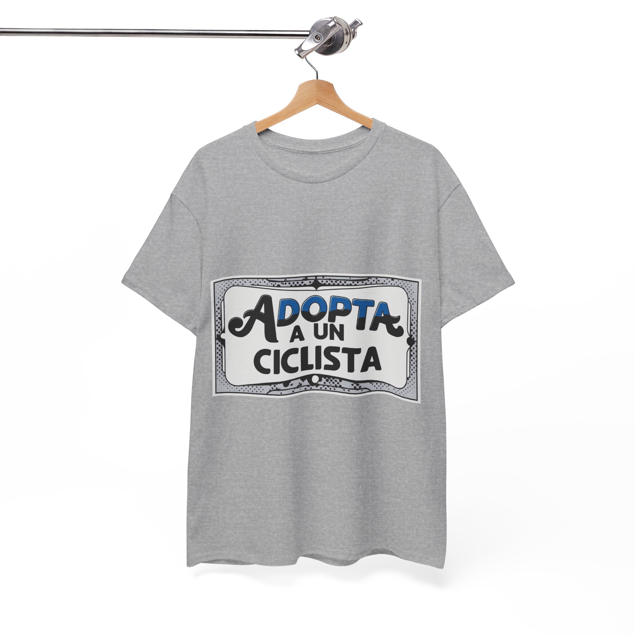 Adopta A Un Ciclista - Adventure Cycling T-Shirt for Outdoor Enthusiasts and Athletes - Earth Day Gift