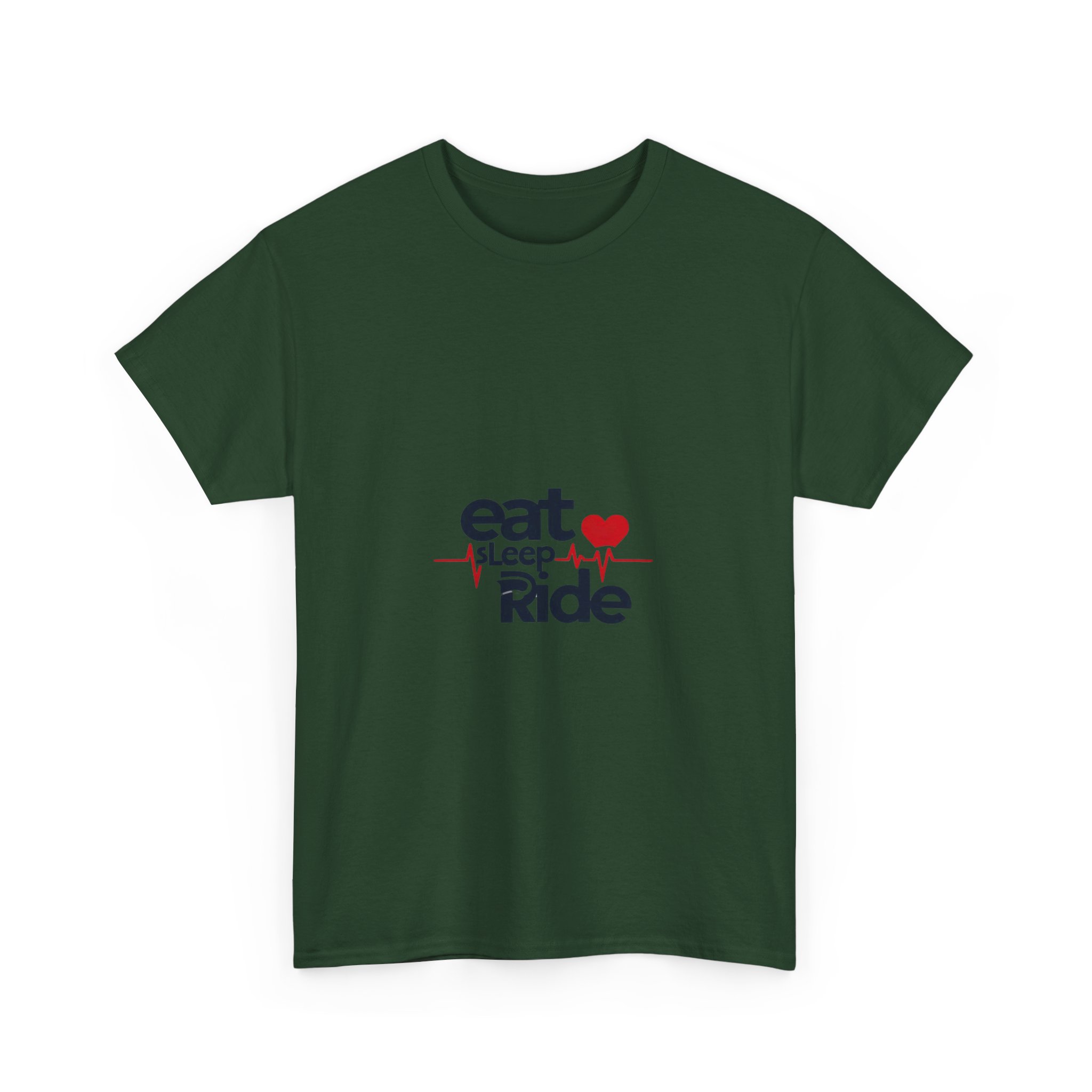 Eat Sleep Ride - Adventure Cycling T-Shirt for Outdoor Enthusiasts and Athletes - Earth Day Gift