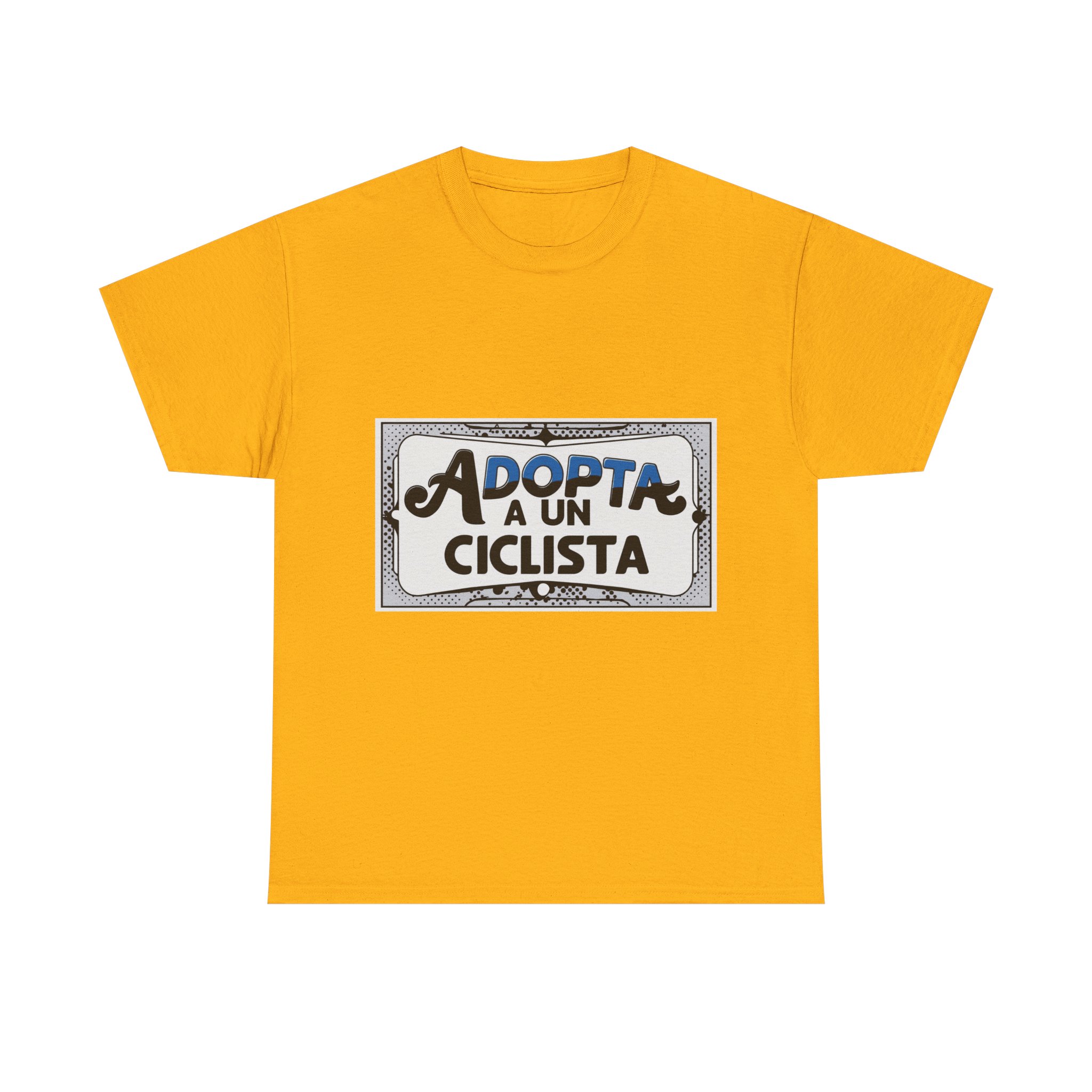 Adopta A Un Ciclista - Adventure Cycling T-Shirt for Outdoor Enthusiasts and Athletes - Earth Day Gift