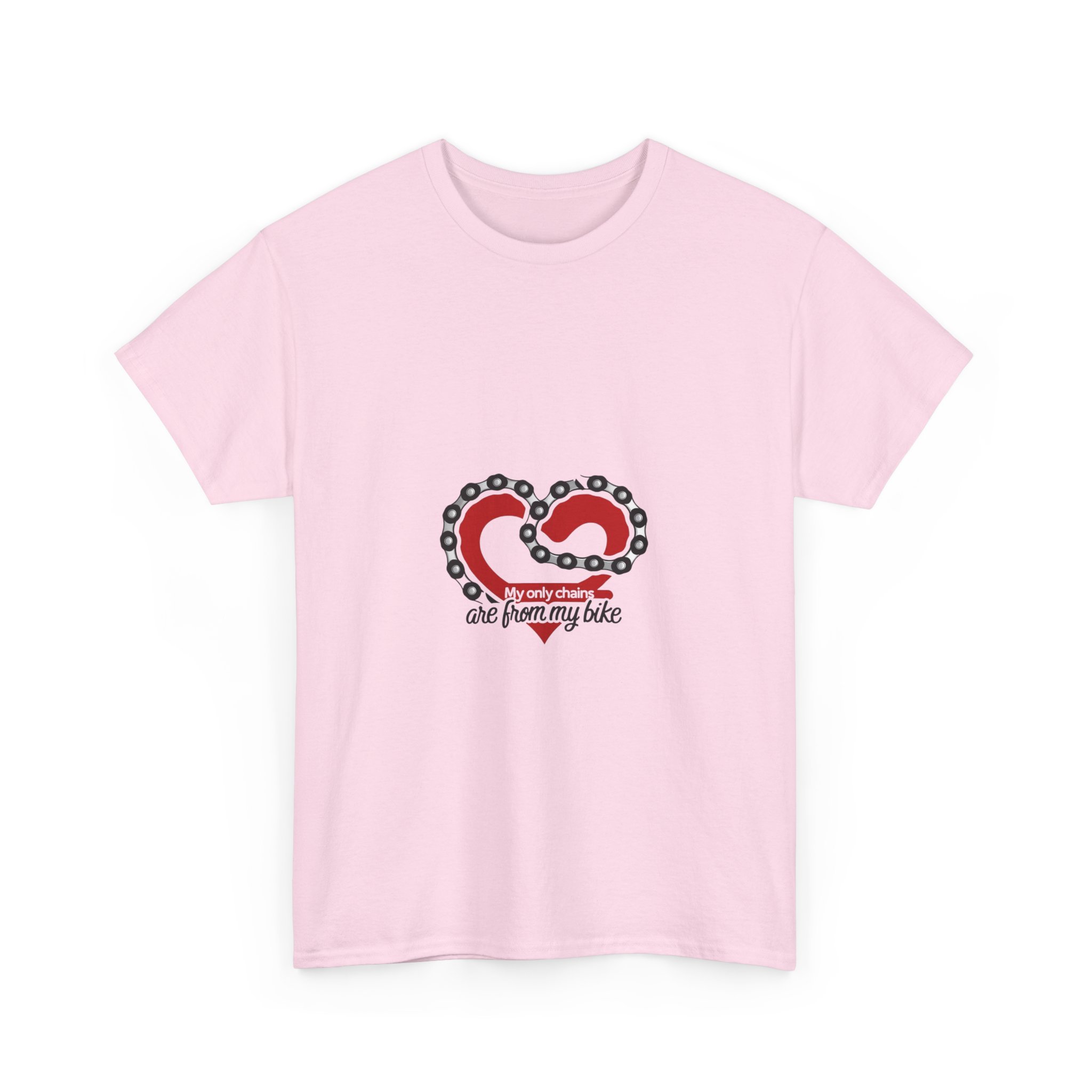 My Only Chains Are From My Bike - Adventure Cycling T-Shirt for Outdoor Enthusiasts and Athletes - Earth Day Gift