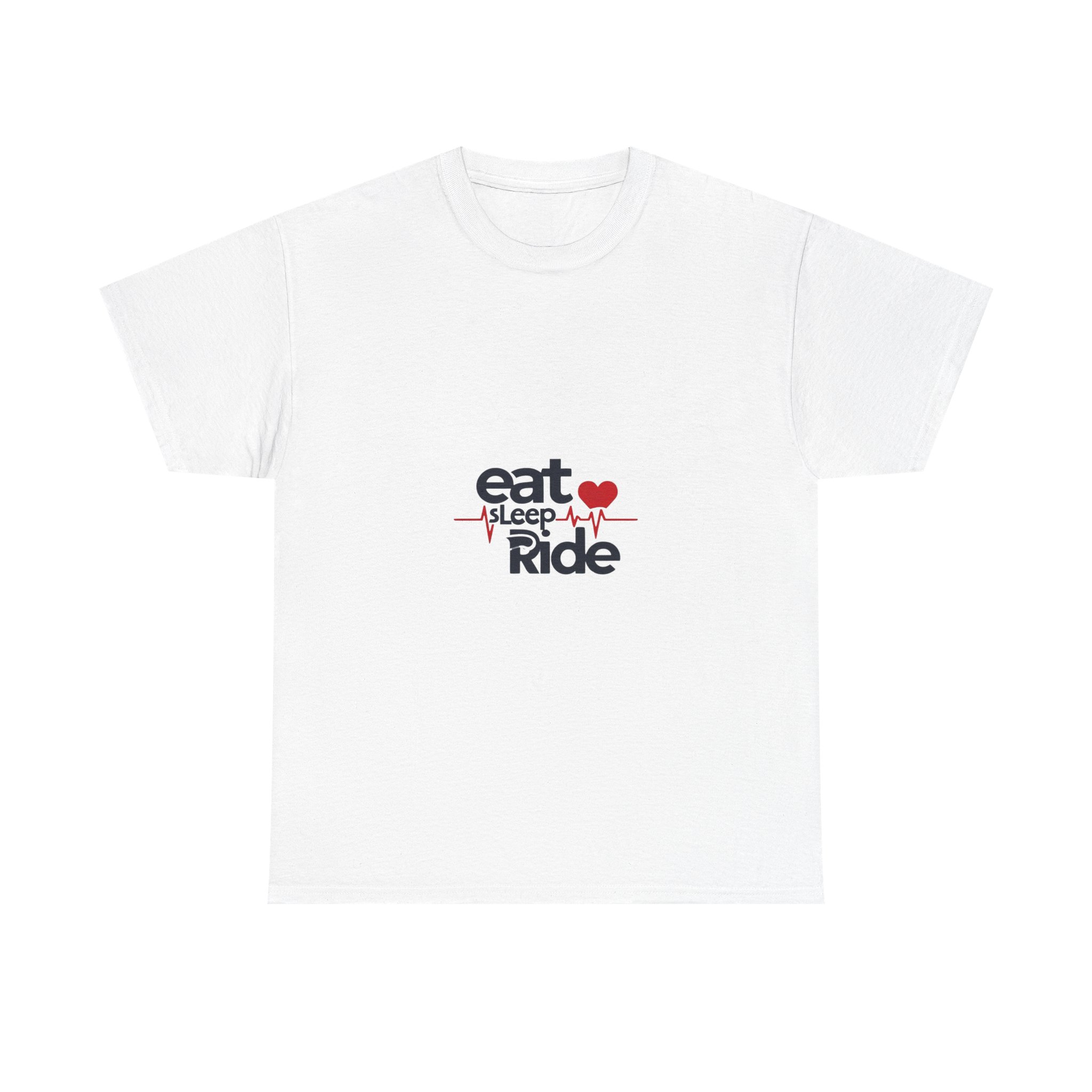 Eat Sleep Ride - Adventure Cycling T-Shirt for Outdoor Enthusiasts and Athletes - Earth Day Gift