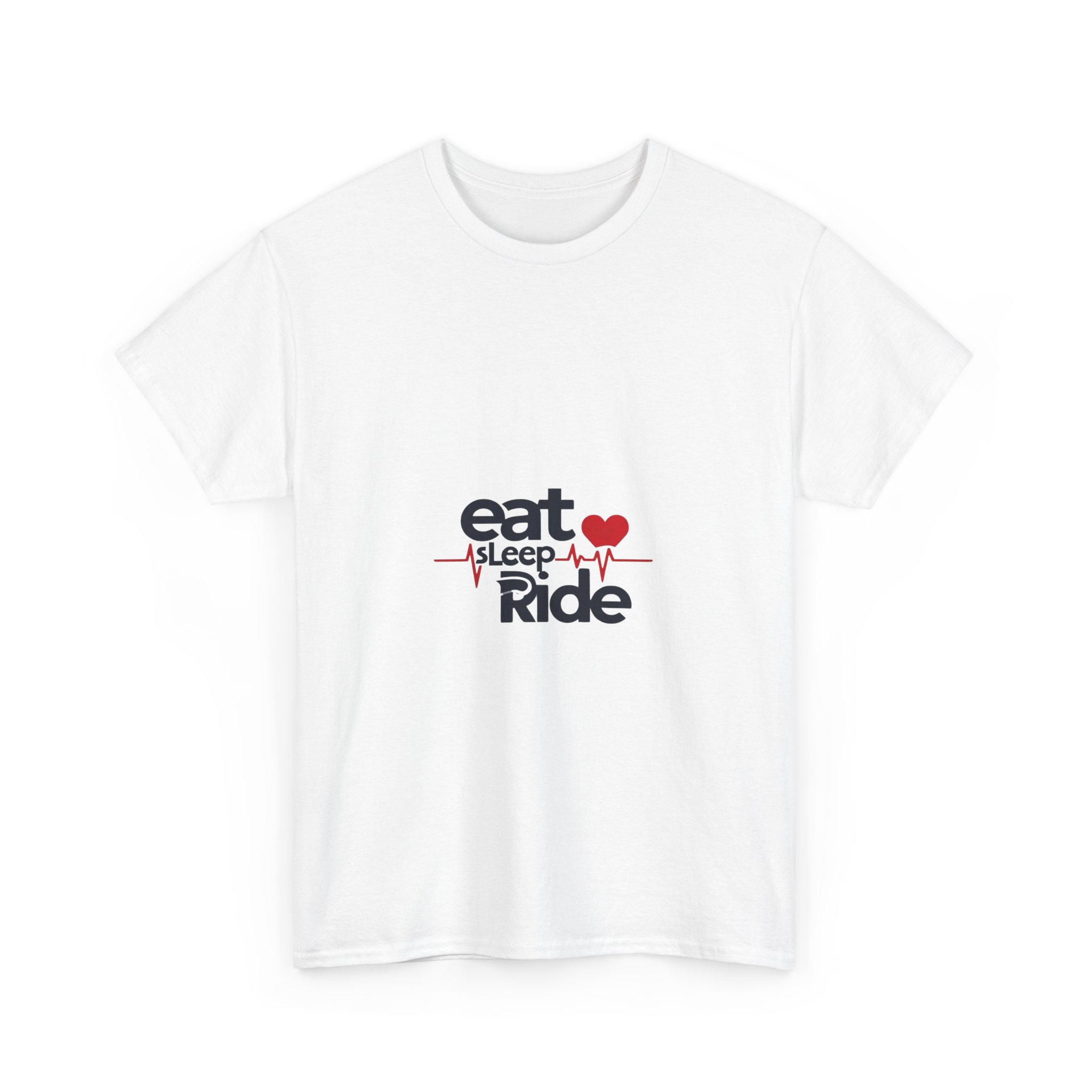 Eat Sleep Ride - Adventure Cycling T-Shirt for Outdoor Enthusiasts and Athletes - Earth Day Gift