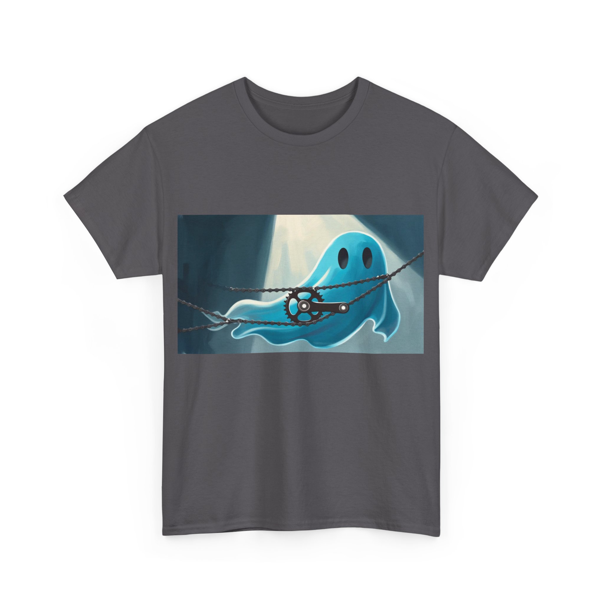 Blue Ghost Unisex Heavy Cotton Tee