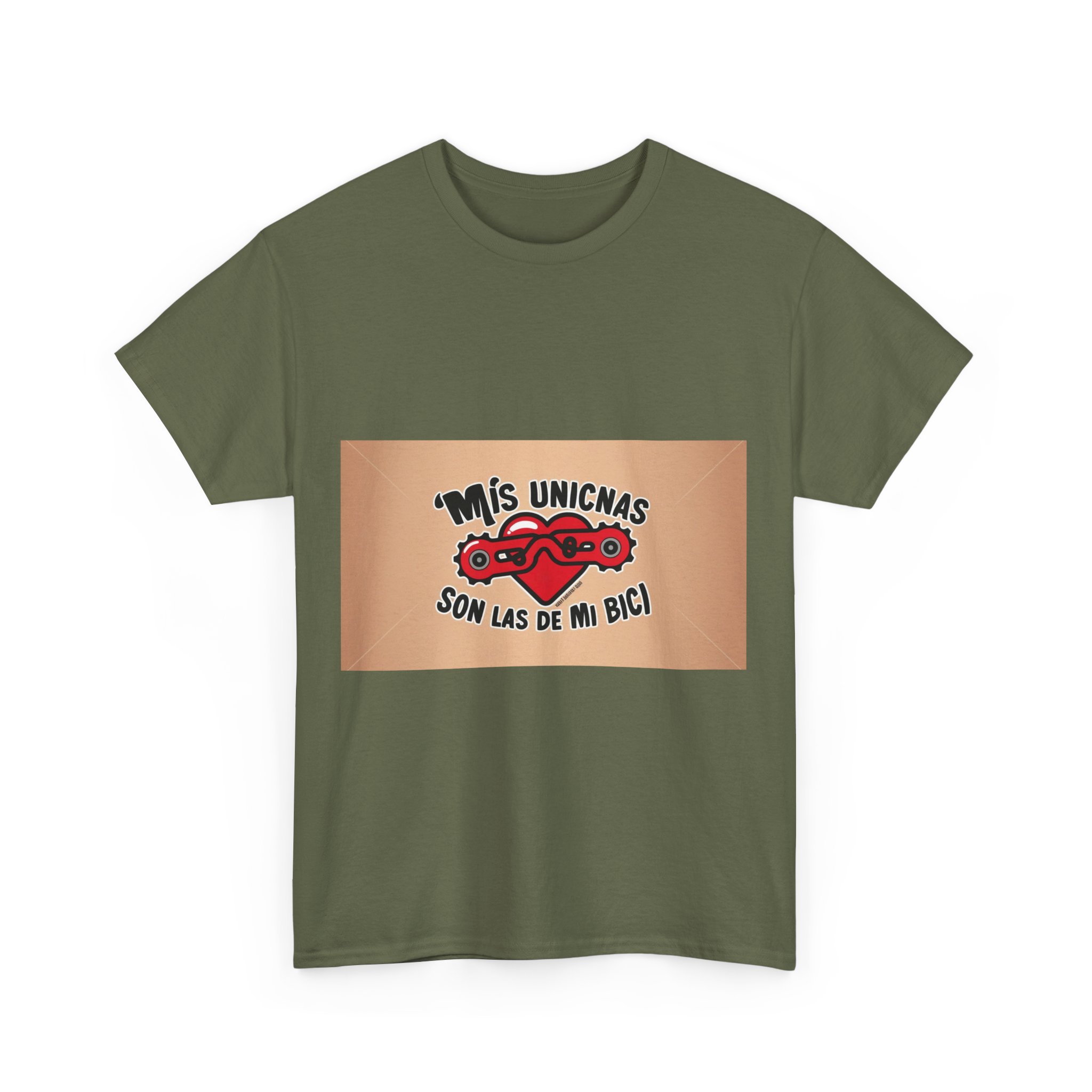 Mis Unicas Cadenas So Las De Mi Bici - Adventure Cycling T-Shirt for Outdoor Enthusiasts and Athletes - Earth Day Gift