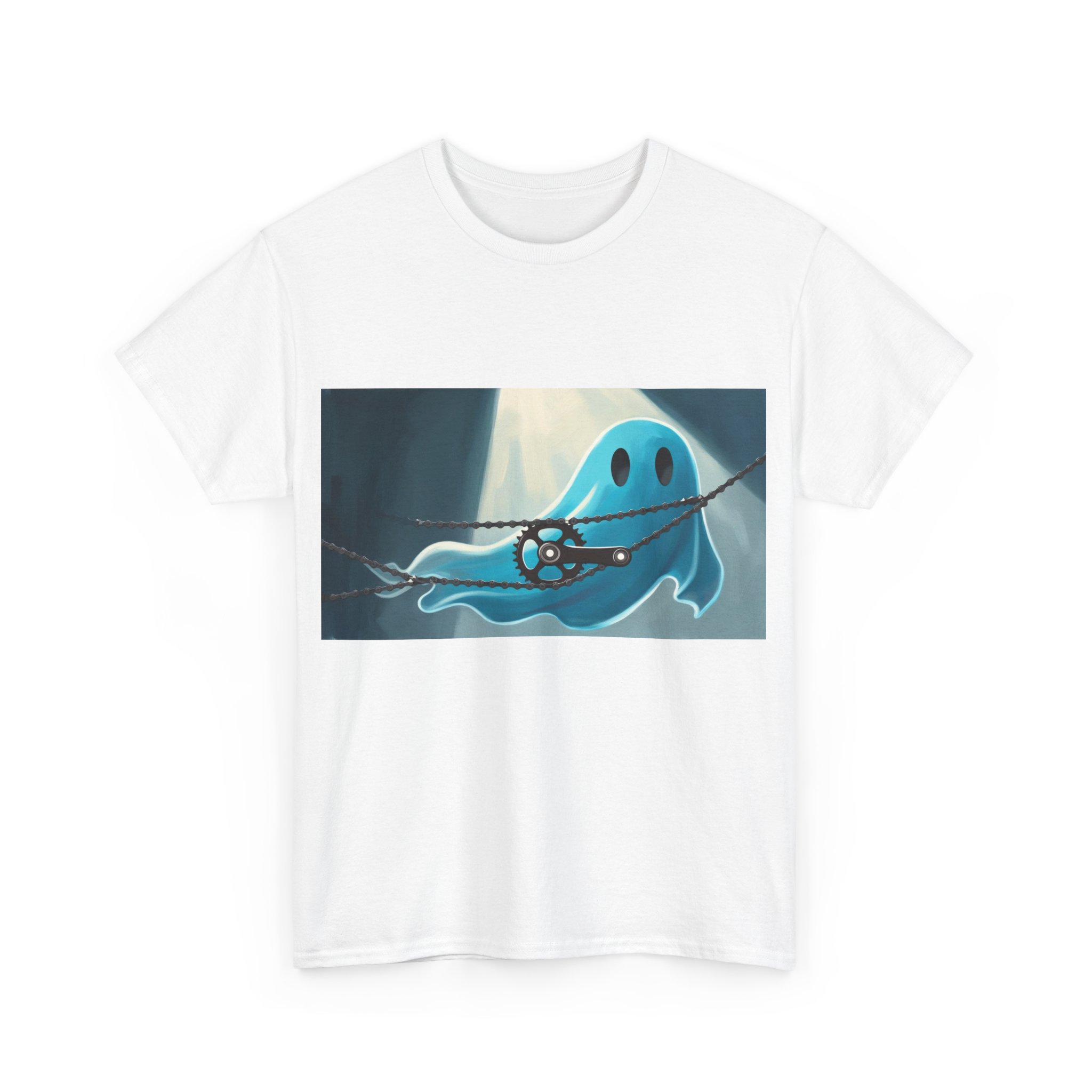 Blue Ghost Unisex Heavy Cotton Tee