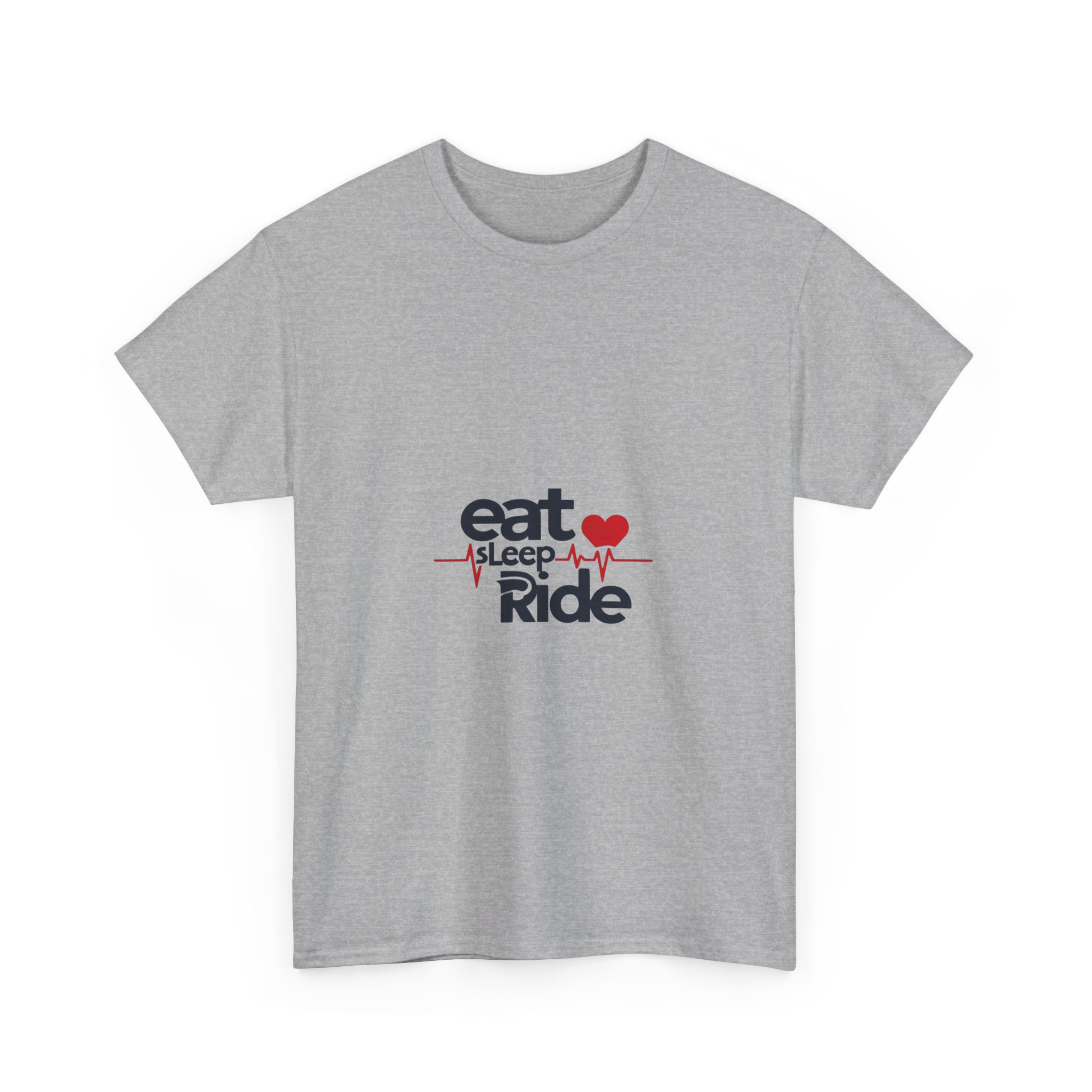 Eat Sleep Ride - Adventure Cycling T-Shirt for Outdoor Enthusiasts and Athletes - Earth Day Gift