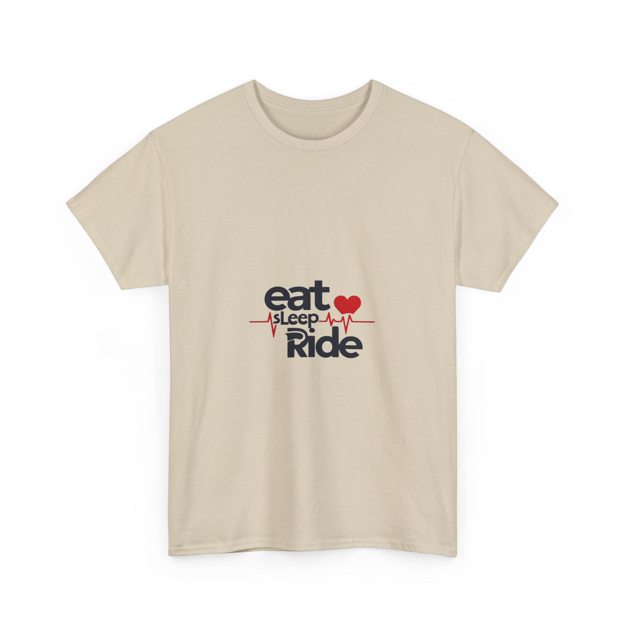 Eat Sleep Ride - Adventure Cycling T-Shirt for Outdoor Enthusiasts and Athletes - Earth Day Gift