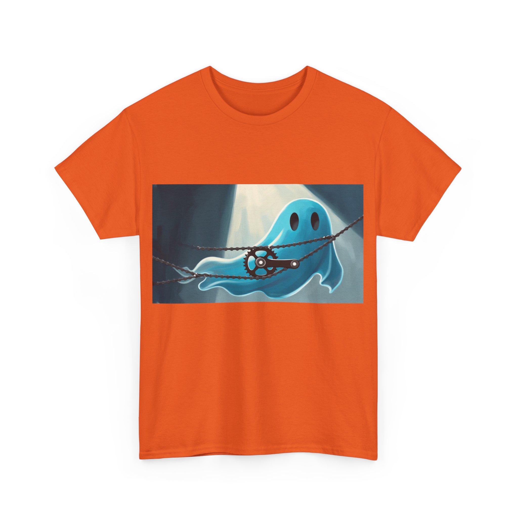 Blue Ghost Unisex Heavy Cotton Tee