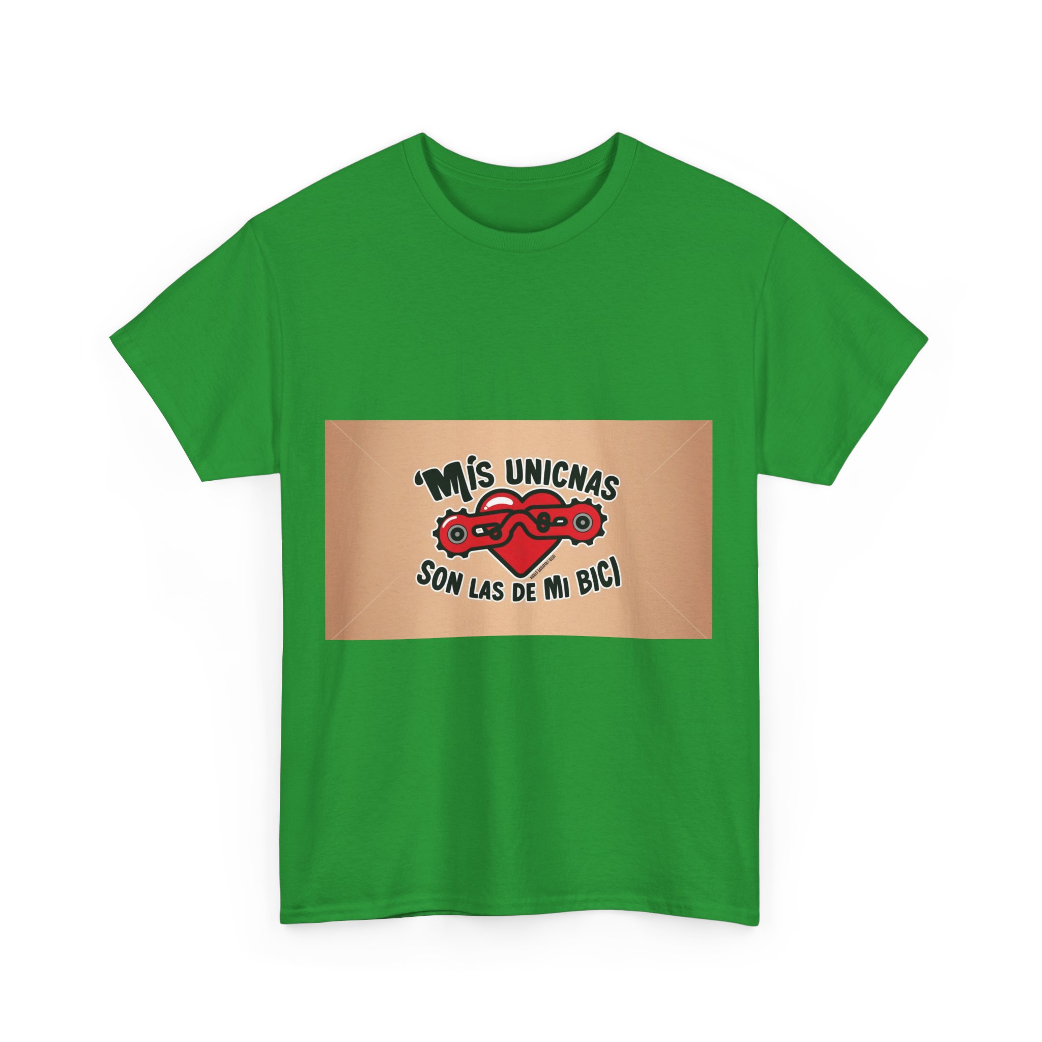 Mis Unicas Cadenas So Las De Mi Bici - Adventure Cycling T-Shirt for Outdoor Enthusiasts and Athletes - Earth Day Gift