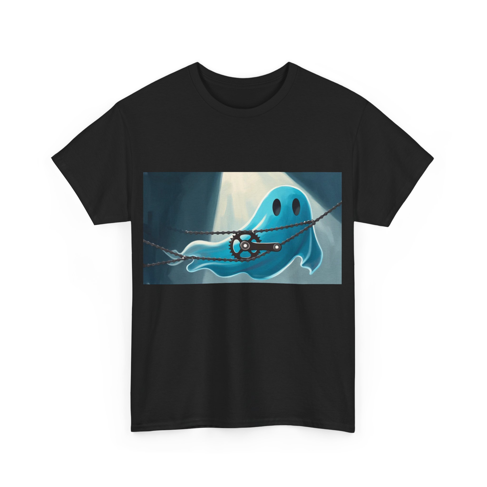 Blue Ghost Unisex Heavy Cotton Tee