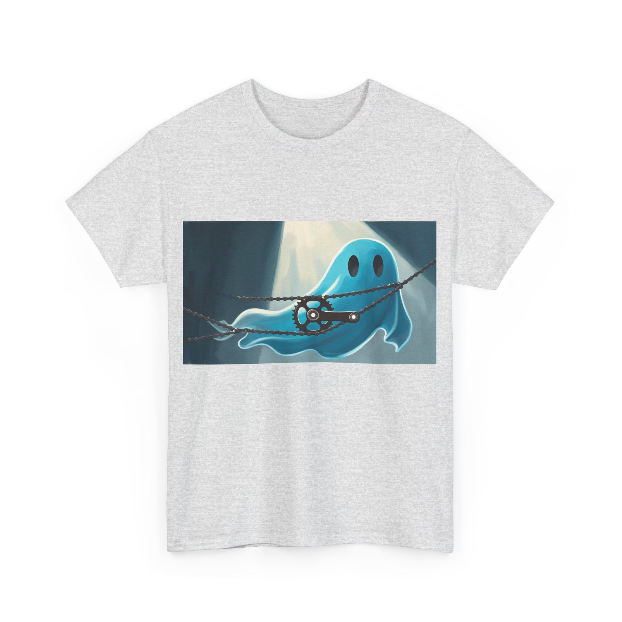 Blue Ghost Unisex Heavy Cotton Tee