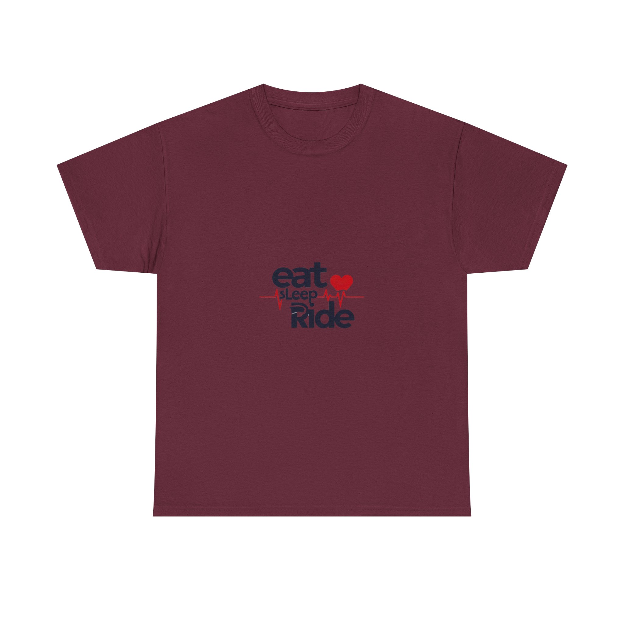 Eat Sleep Ride - Adventure Cycling T-Shirt for Outdoor Enthusiasts and Athletes - Earth Day Gift