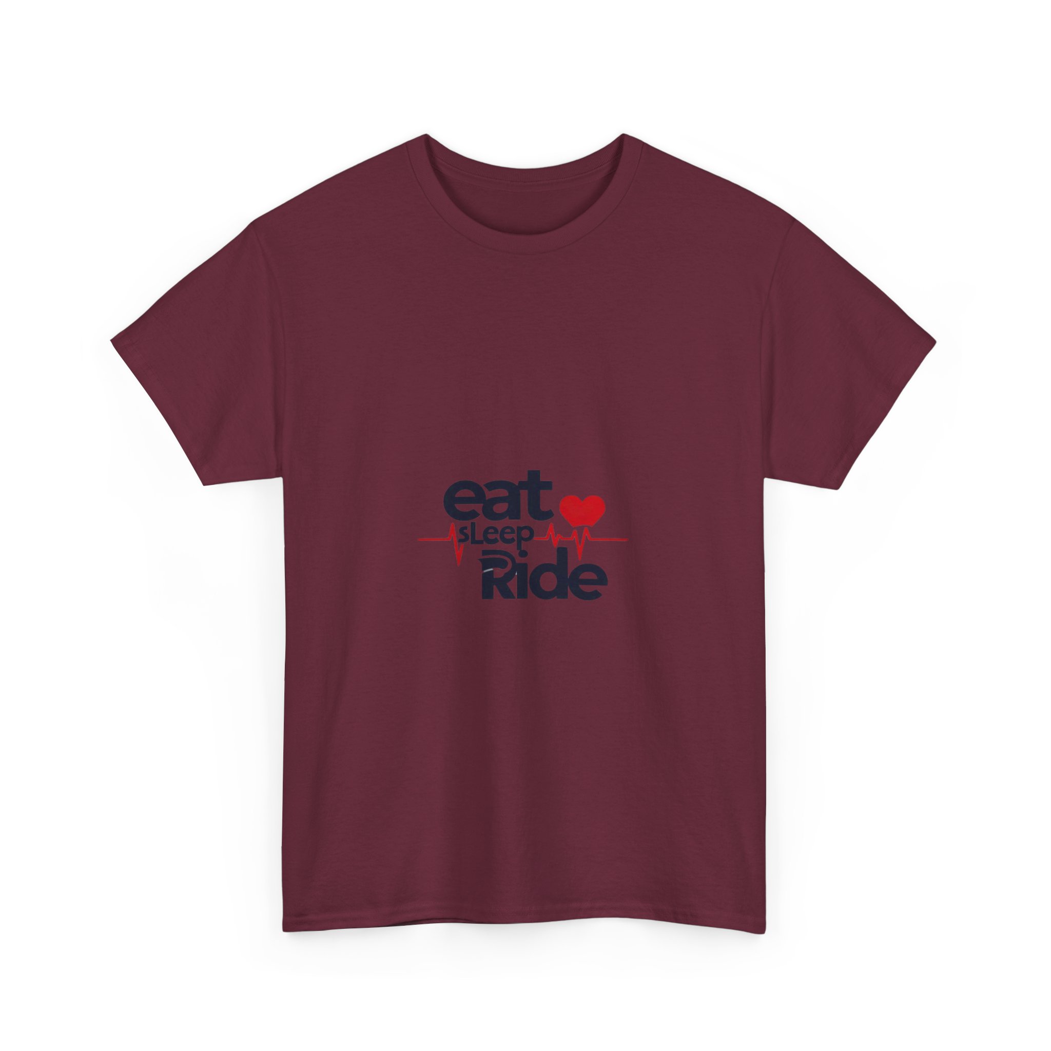 Eat Sleep Ride - Adventure Cycling T-Shirt for Outdoor Enthusiasts and Athletes - Earth Day Gift