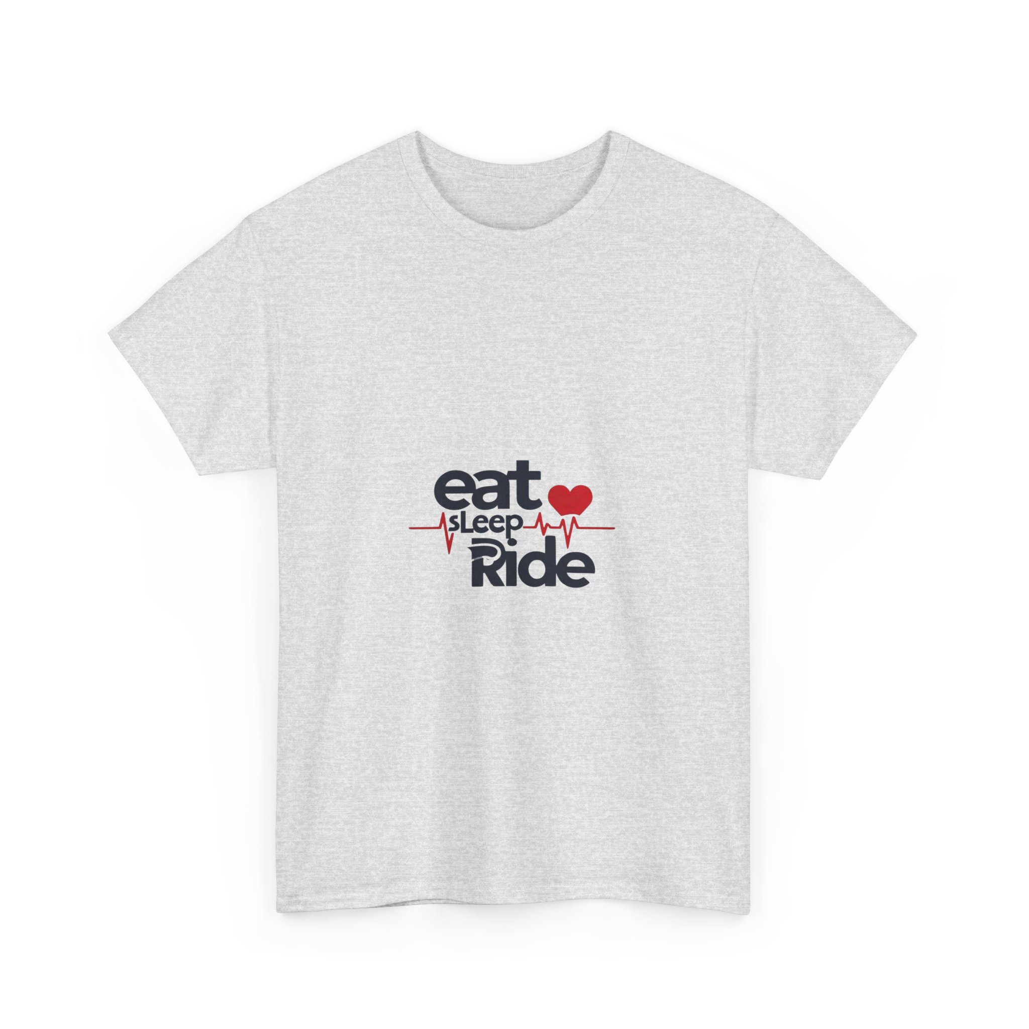 Eat Sleep Ride - Adventure Cycling T-Shirt for Outdoor Enthusiasts and Athletes - Earth Day Gift