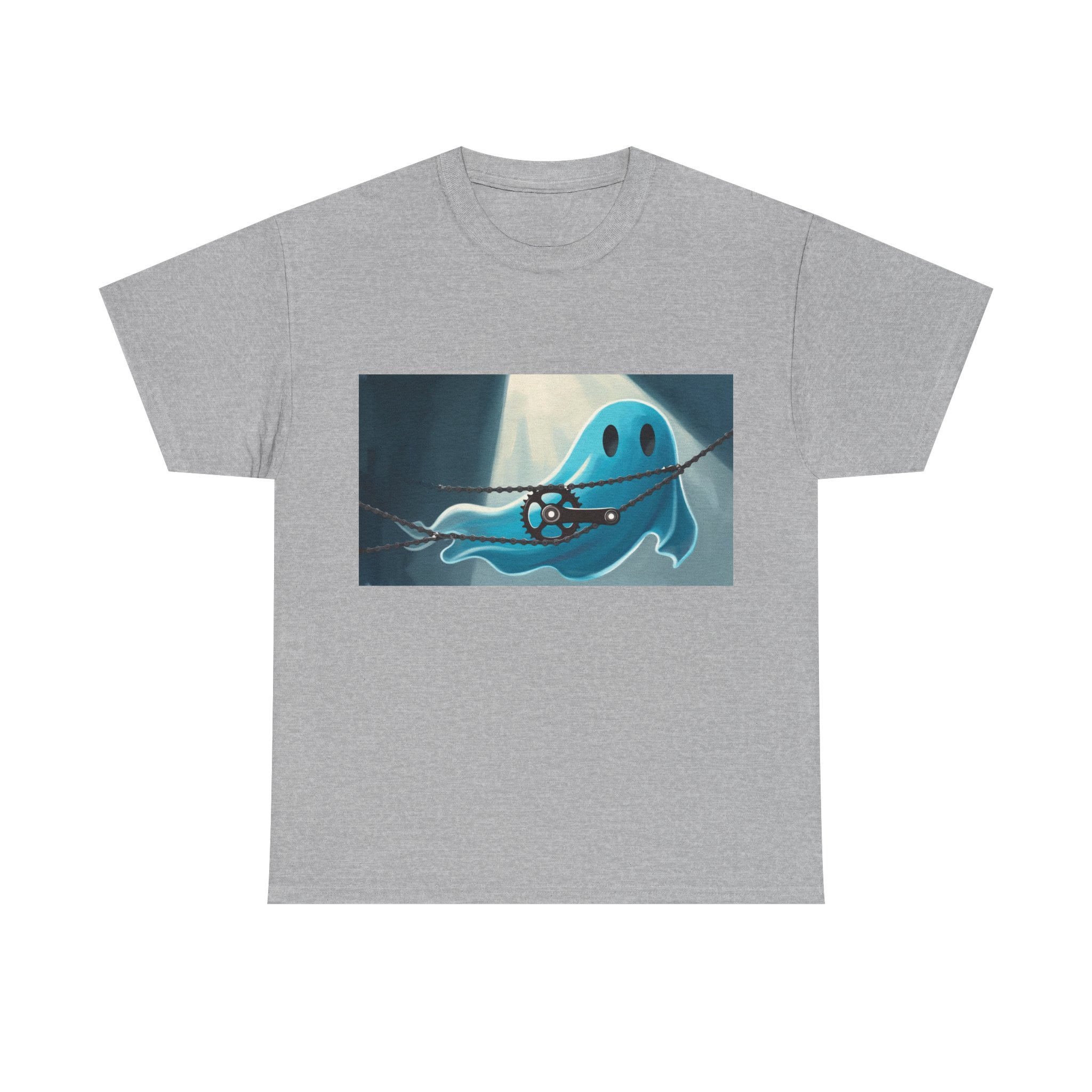 Blue Ghost Unisex Heavy Cotton Tee