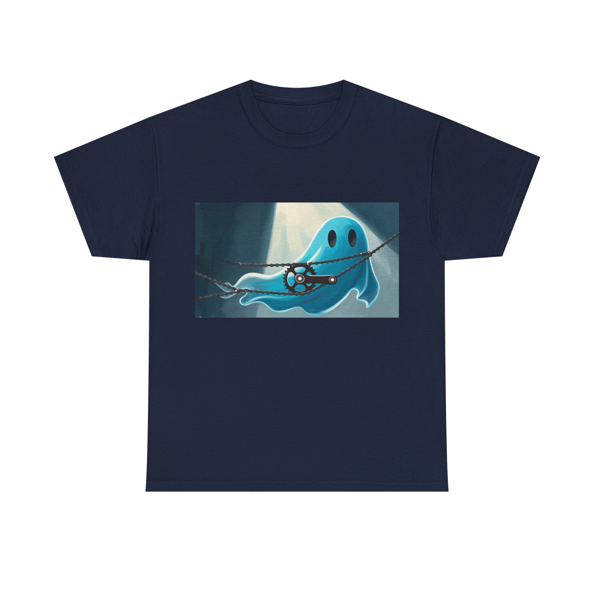 Blue Ghost Unisex Heavy Cotton Tee