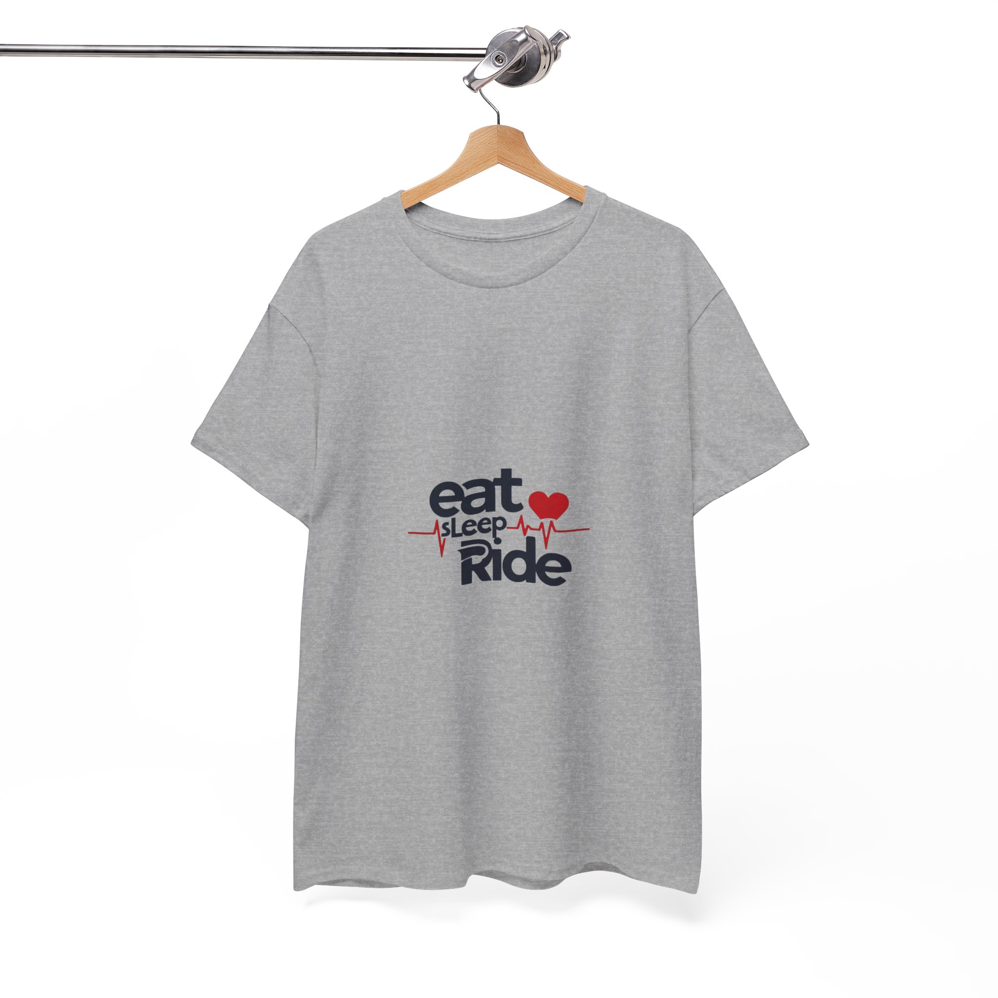 Eat Sleep Ride - Adventure Cycling T-Shirt for Outdoor Enthusiasts and Athletes - Earth Day Gift