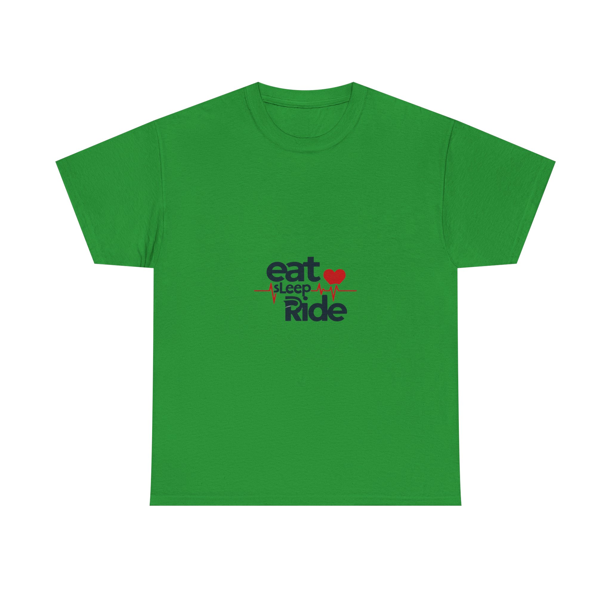Eat Sleep Ride - Adventure Cycling T-Shirt for Outdoor Enthusiasts and Athletes - Earth Day Gift