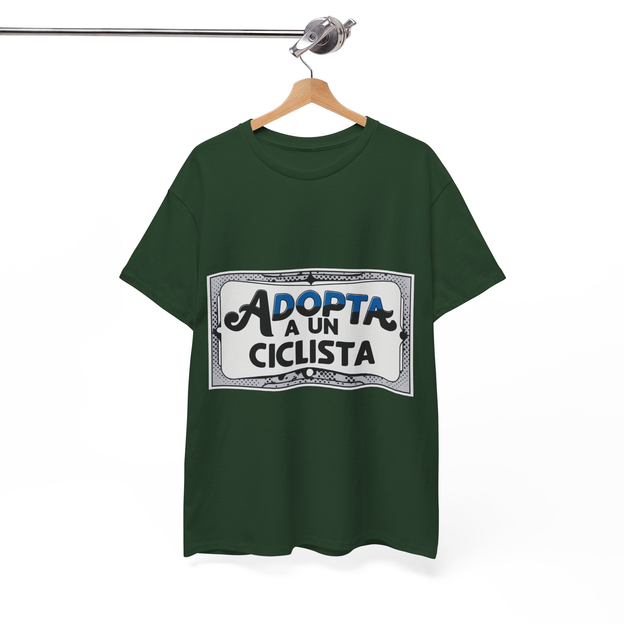 Adopta A Un Ciclista - Adventure Cycling T-Shirt for Outdoor Enthusiasts and Athletes - Earth Day Gift