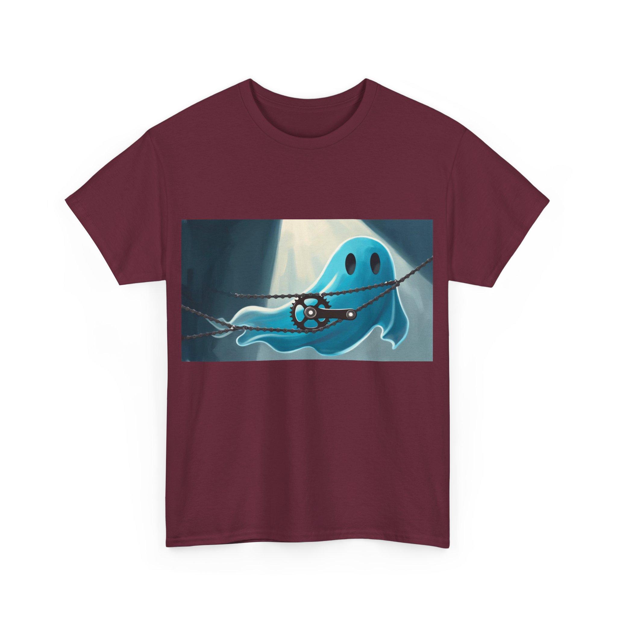 Blue Ghost Unisex Heavy Cotton Tee