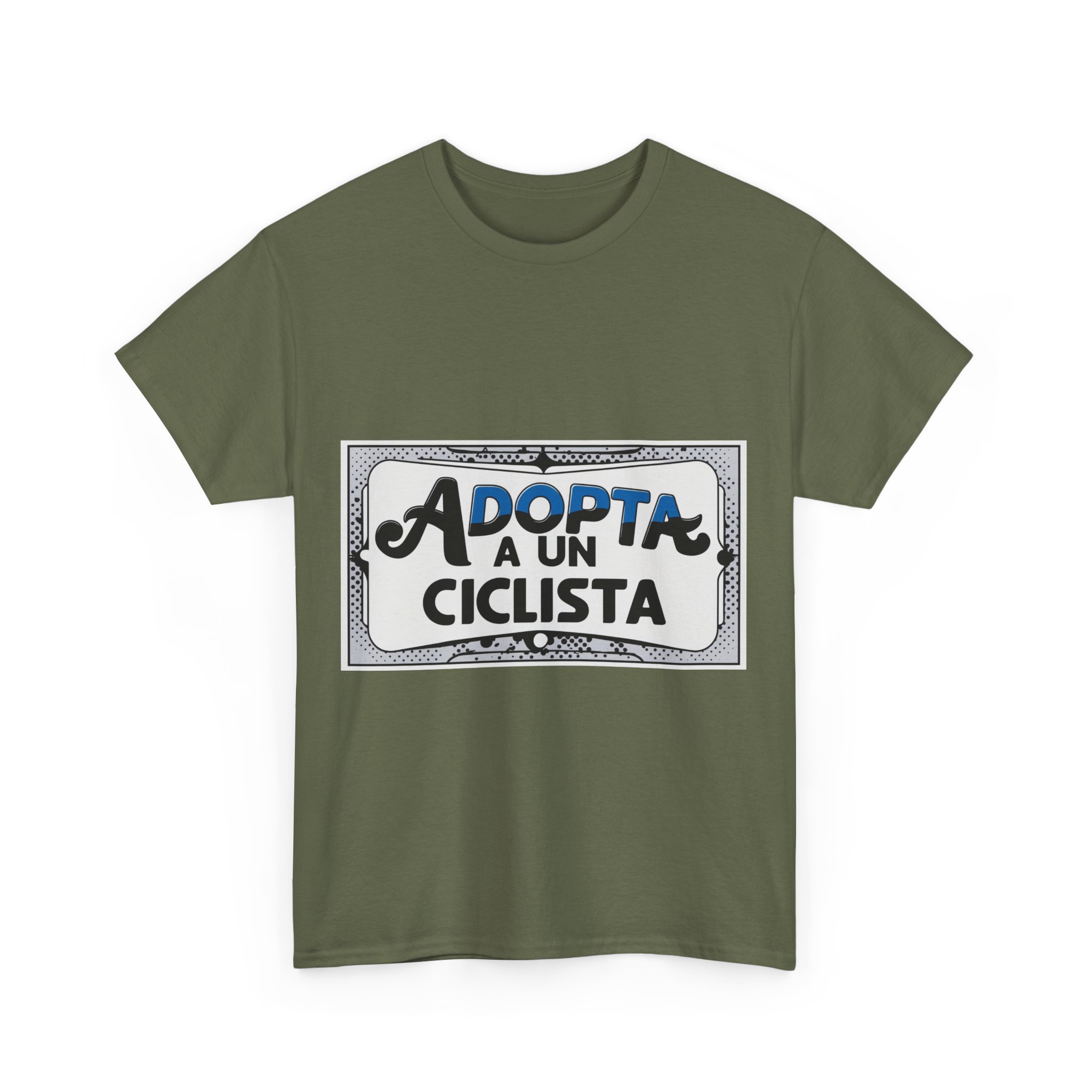 Adopta A Un Ciclista - Adventure Cycling T-Shirt for Outdoor Enthusiasts and Athletes - Earth Day Gift