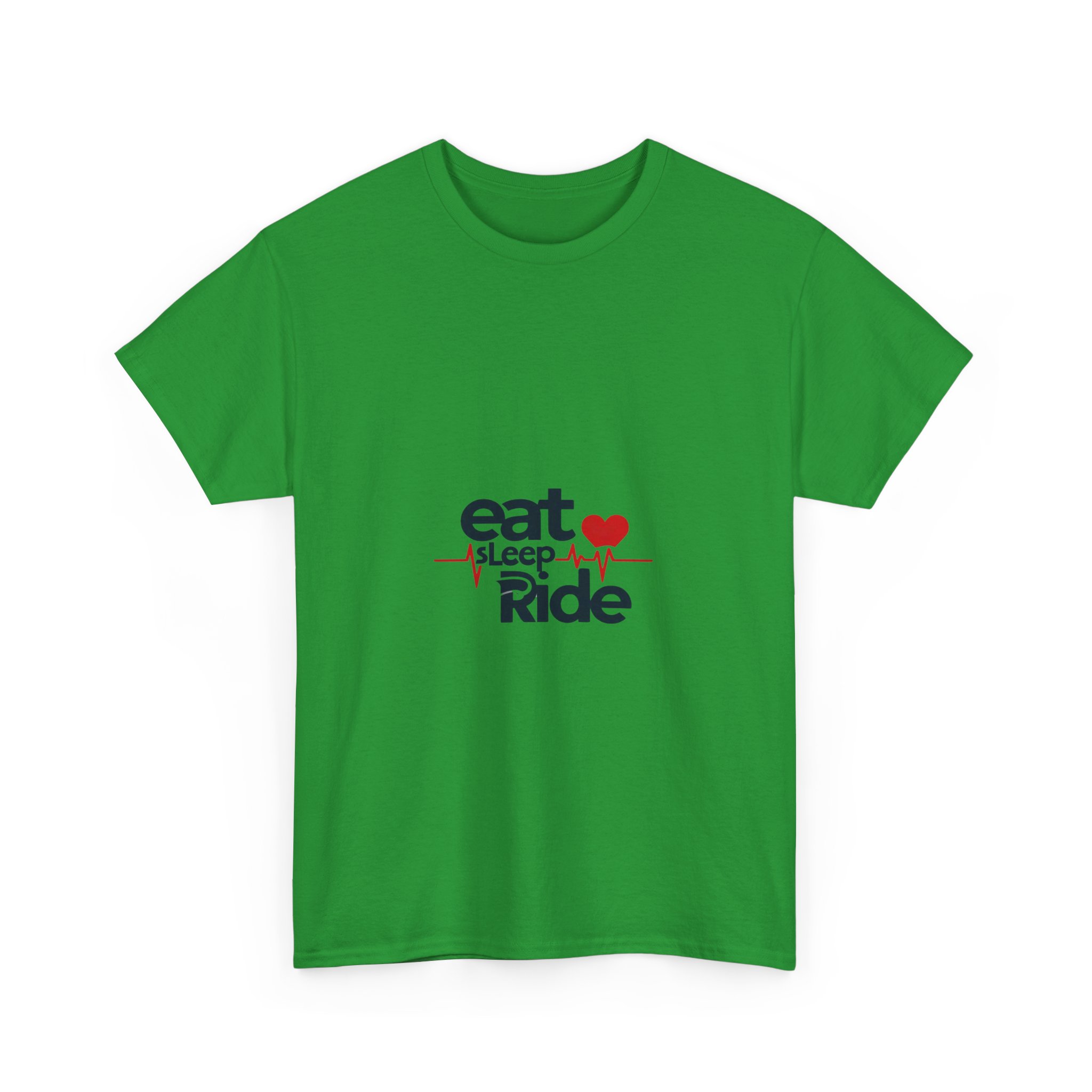 Eat Sleep Ride - Adventure Cycling T-Shirt for Outdoor Enthusiasts and Athletes - Earth Day Gift
