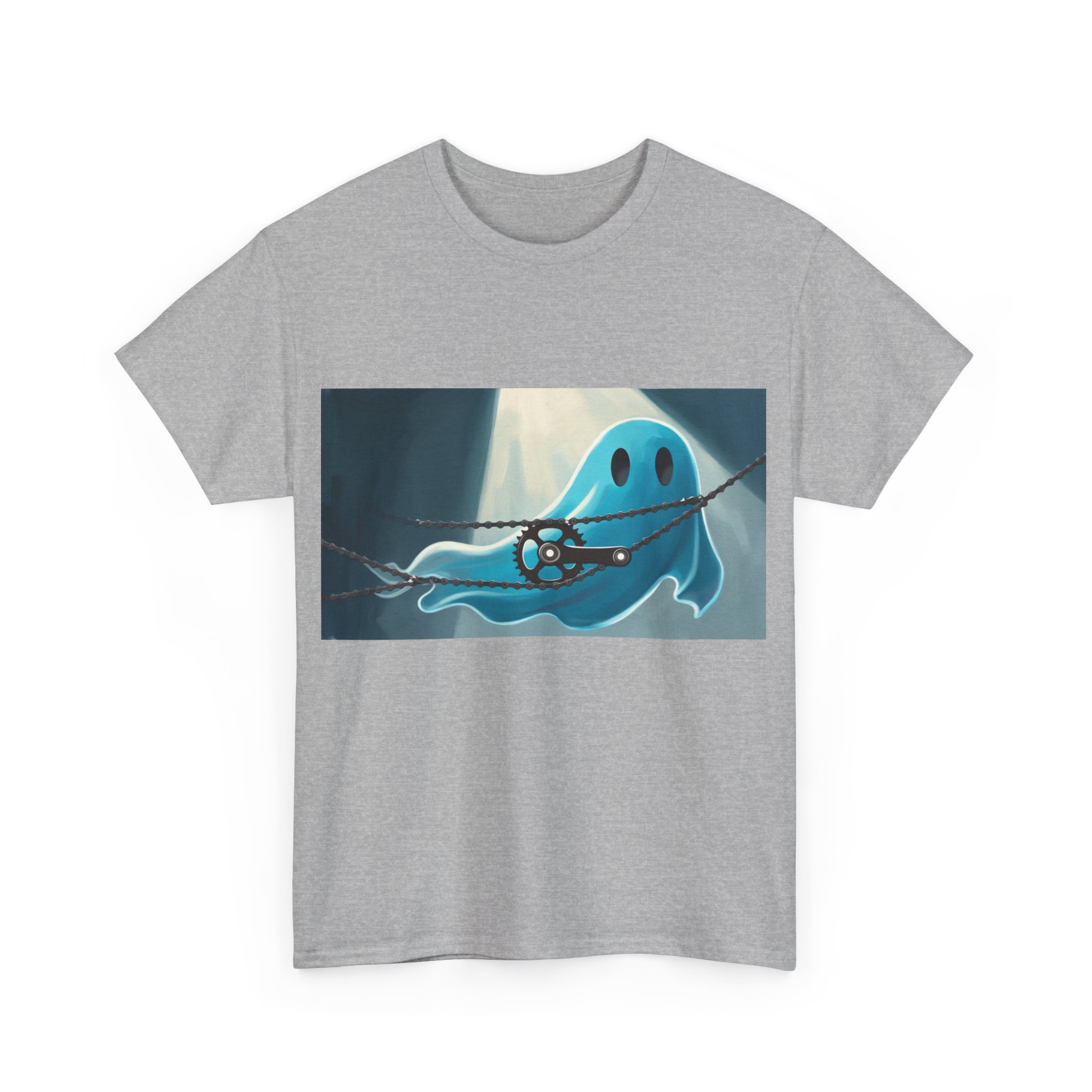 Blue Ghost Unisex Heavy Cotton Tee