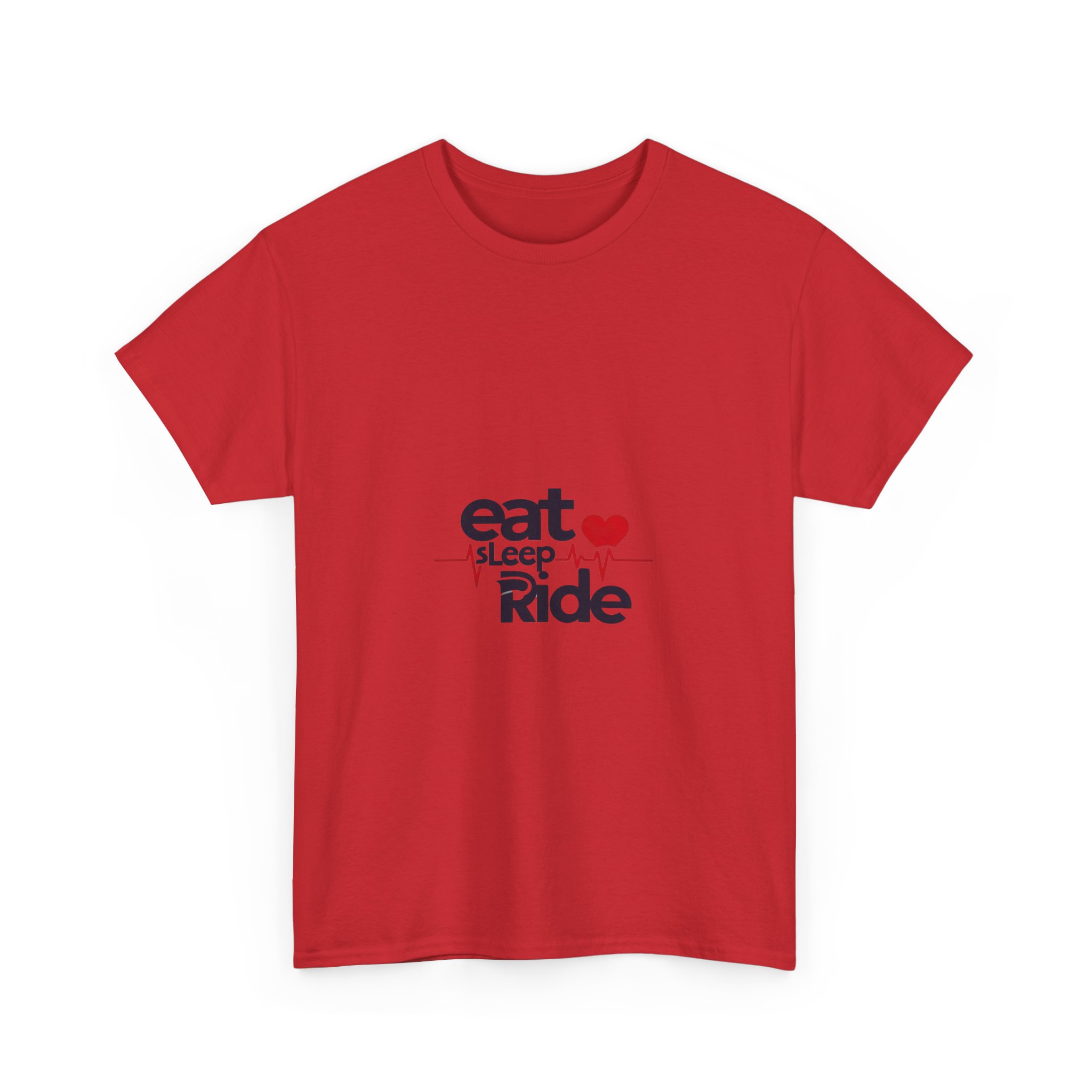 Eat Sleep Ride - Adventure Cycling T-Shirt for Outdoor Enthusiasts and Athletes - Earth Day Gift