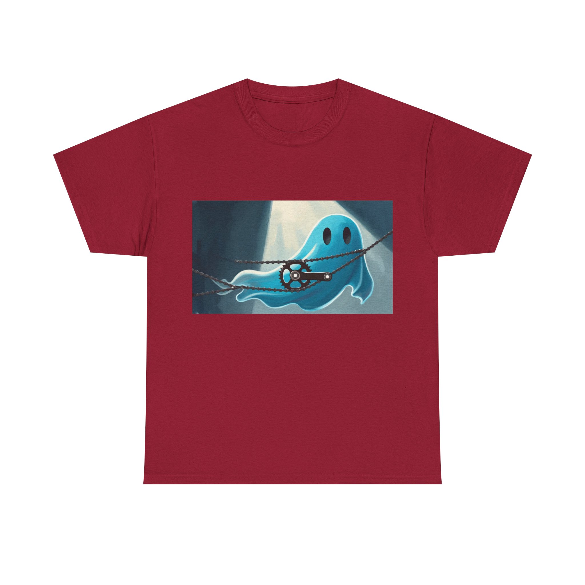 Blue Ghost Unisex Heavy Cotton Tee