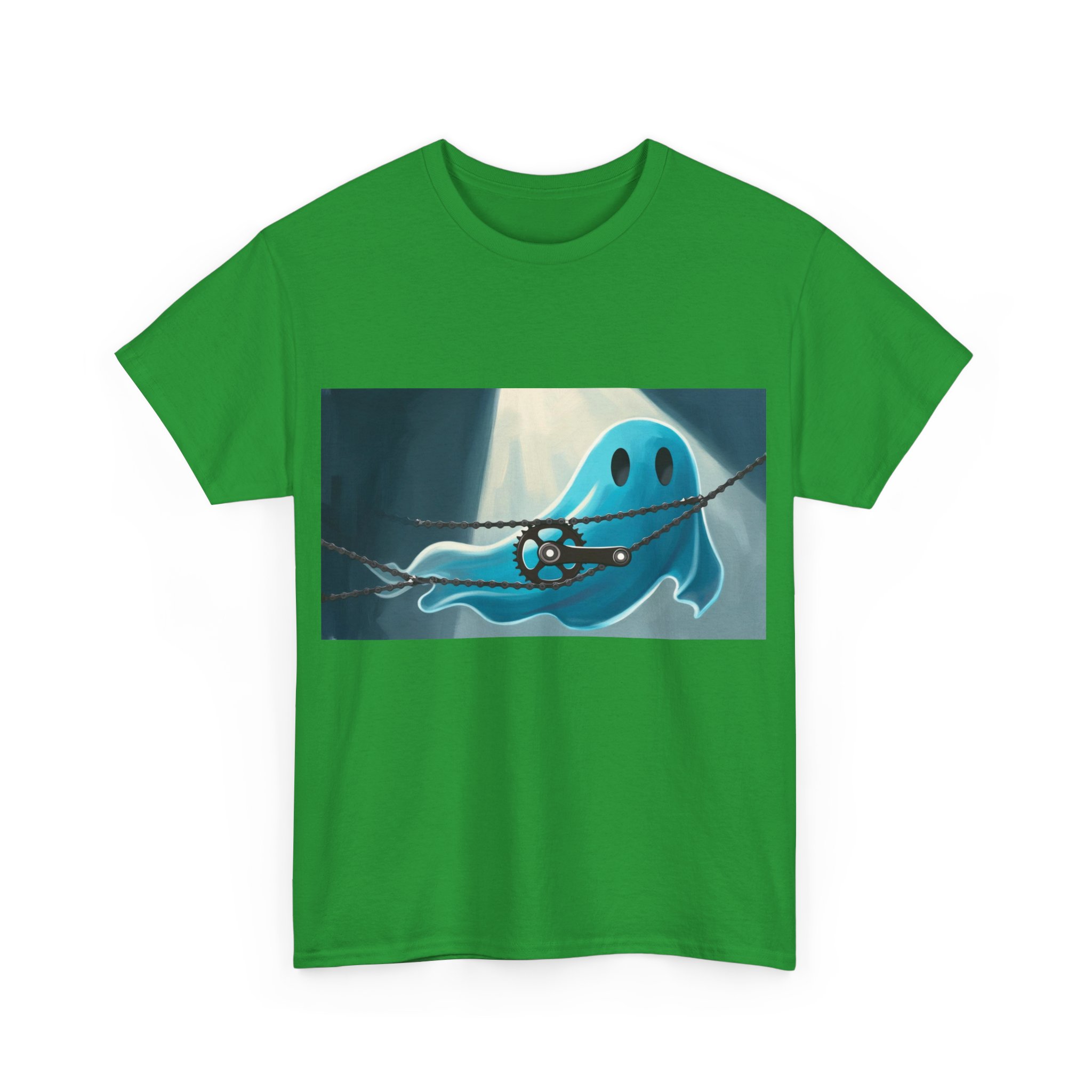 Blue Ghost Unisex Heavy Cotton Tee