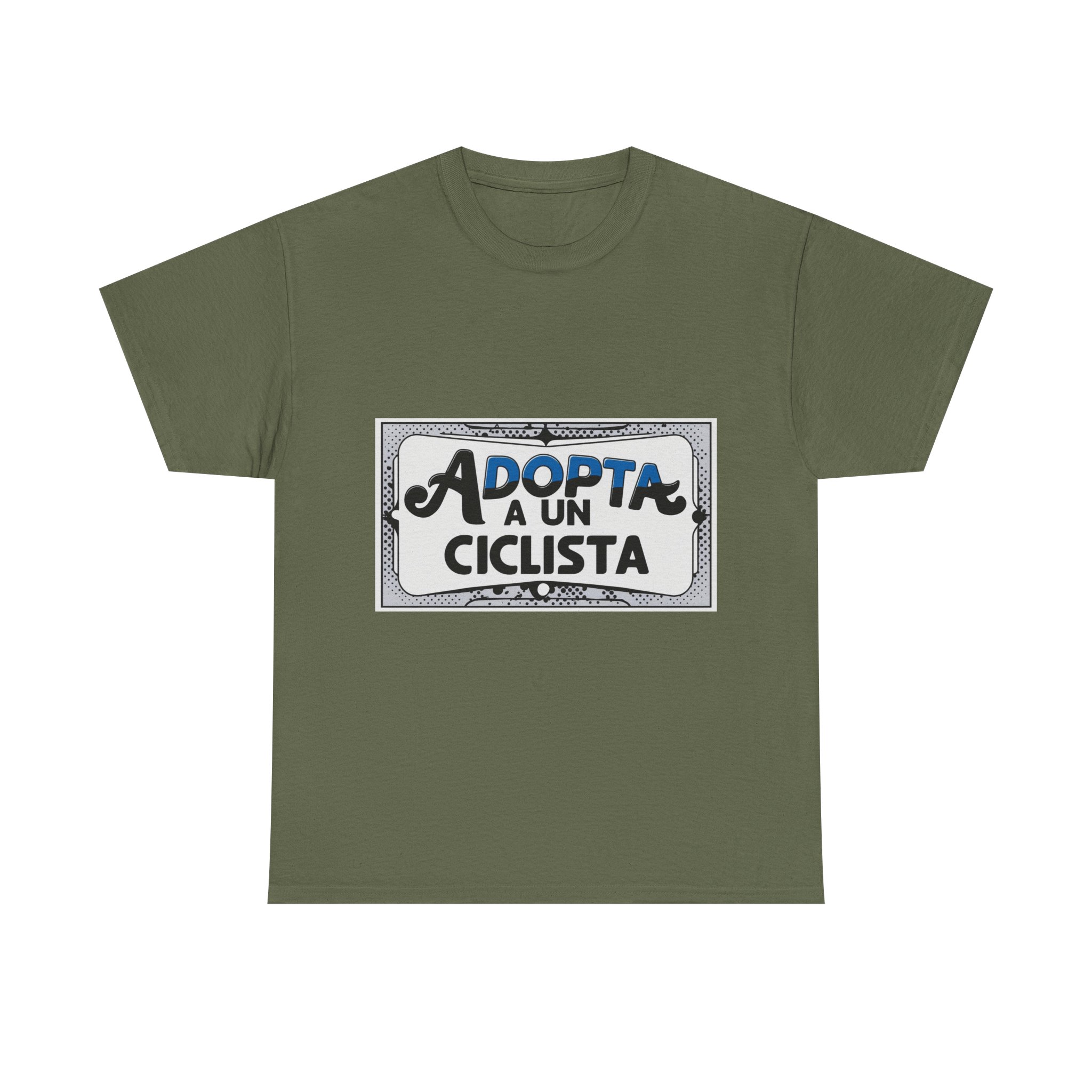 Adopta A Un Ciclista - Adventure Cycling T-Shirt for Outdoor Enthusiasts and Athletes - Earth Day Gift