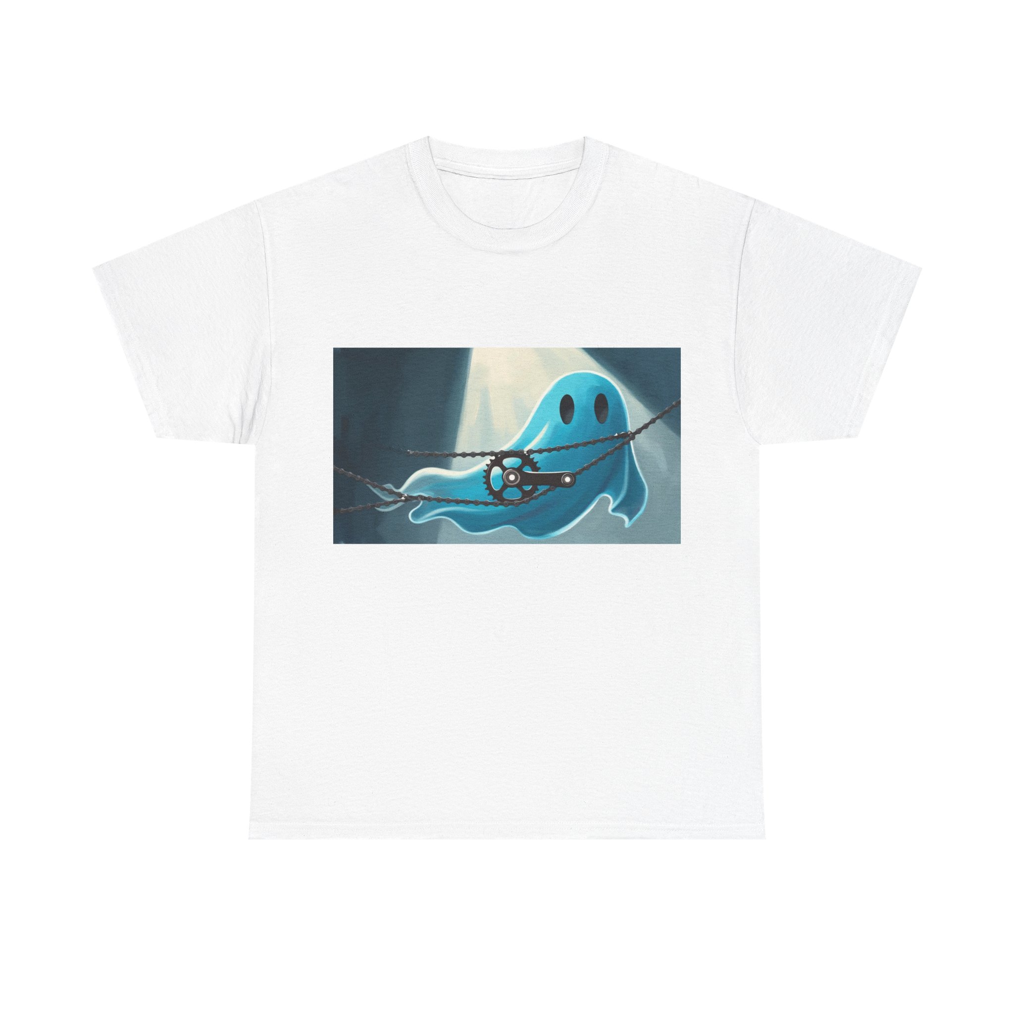 Blue Ghost Unisex Heavy Cotton Tee