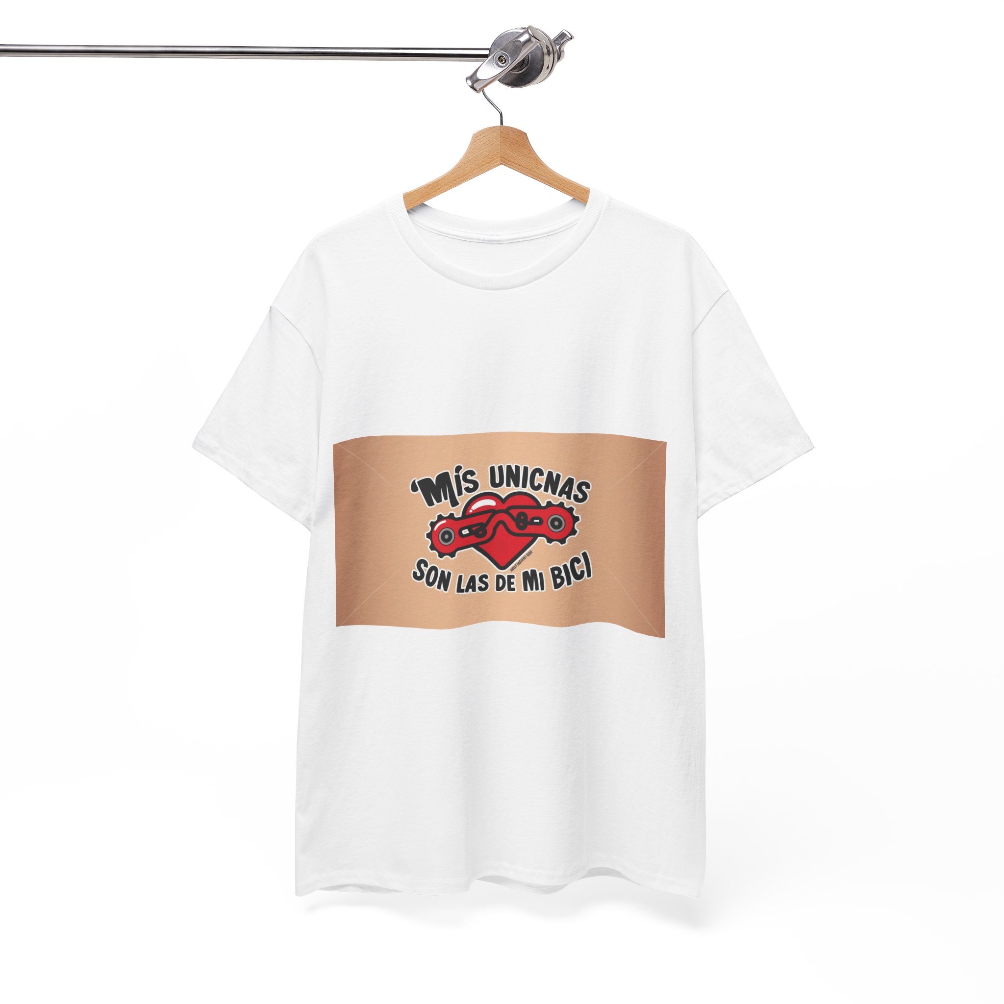 Mis Unicas Cadenas So Las De Mi Bici - Adventure Cycling T-Shirt for Outdoor Enthusiasts and Athletes - Earth Day Gift